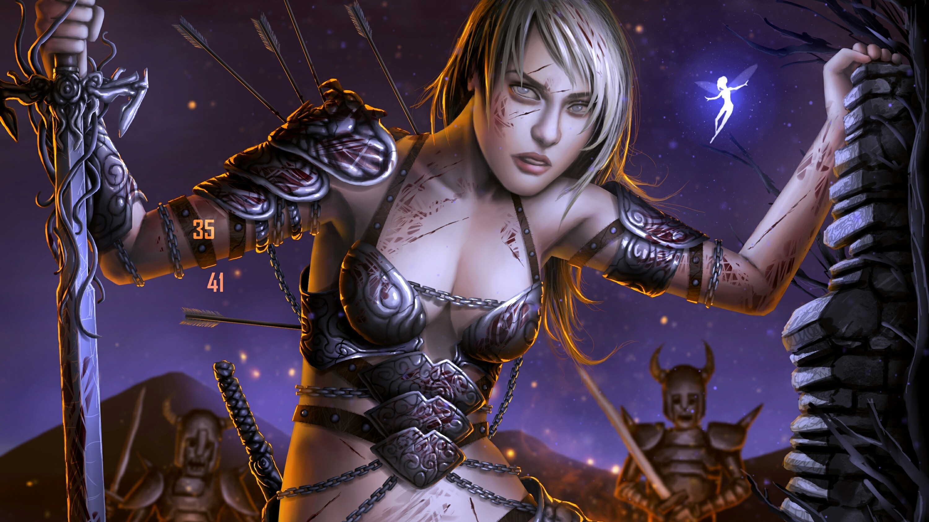 Free download wallpaper Fantasy, Women Warrior on your PC desktop