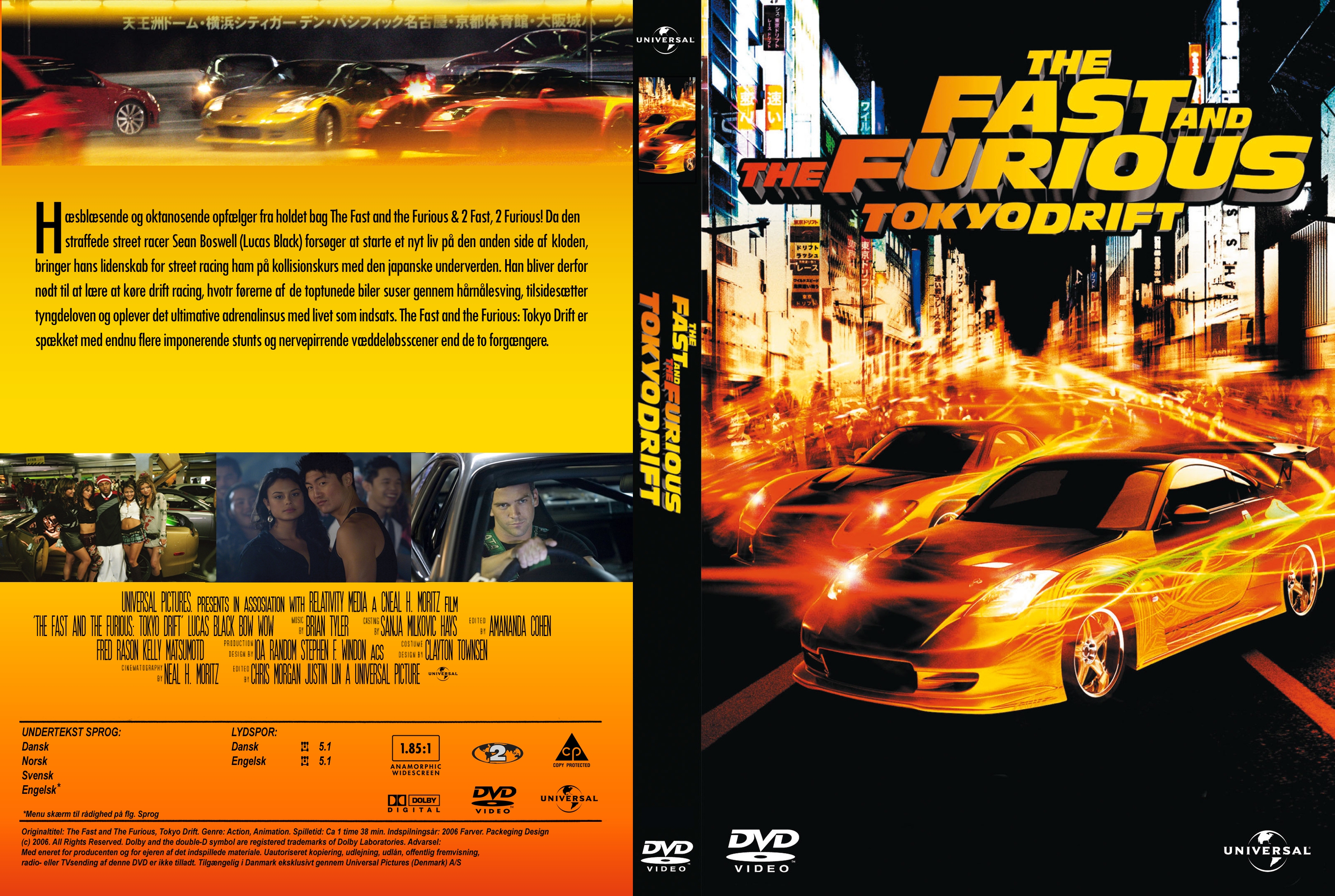 Handy-Wallpaper Filme, The Fast And The Furious: Tokyo Drift kostenlos herunterladen.