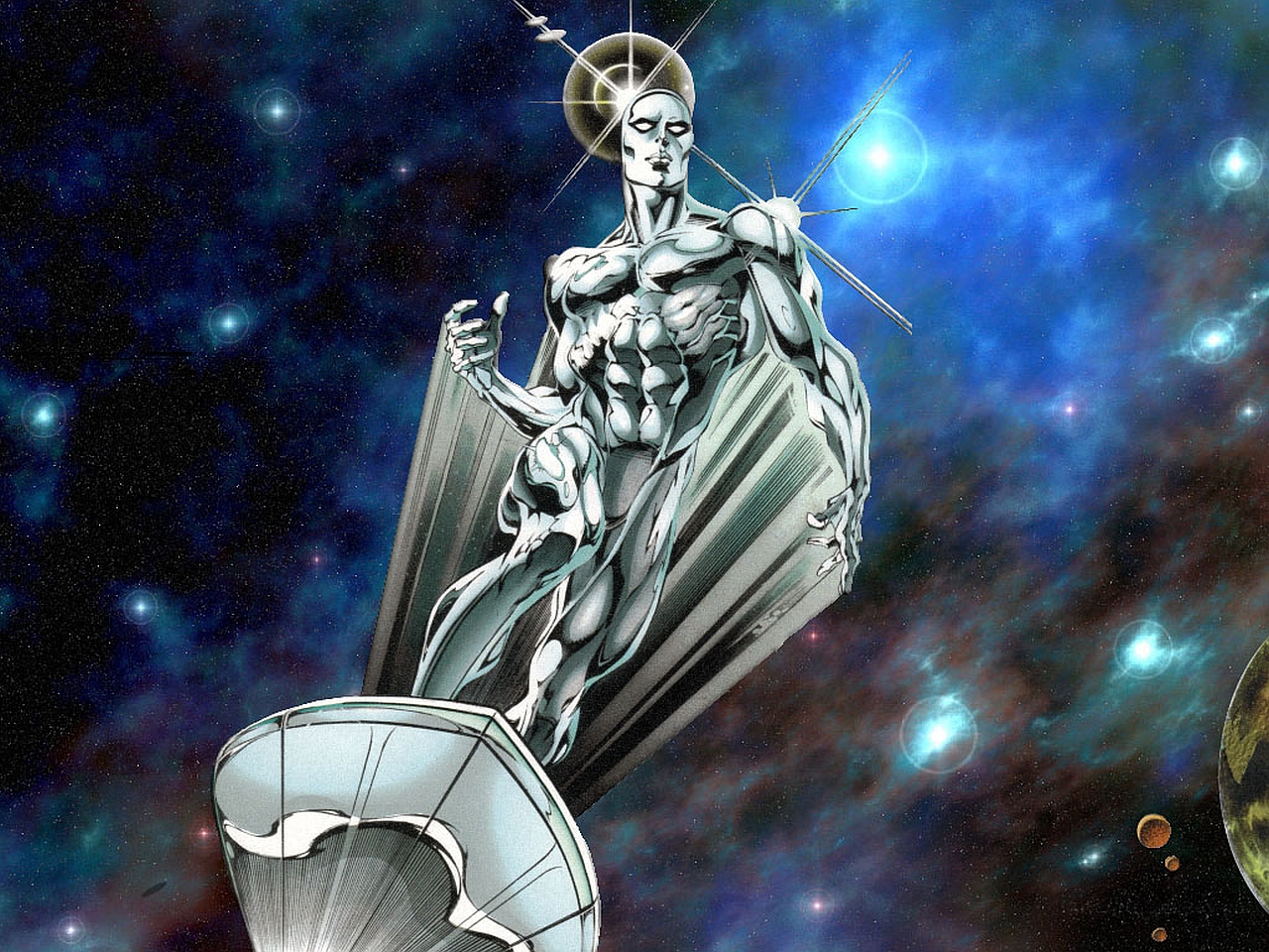 Download mobile wallpaper Comics, Silver Surfer for free.
