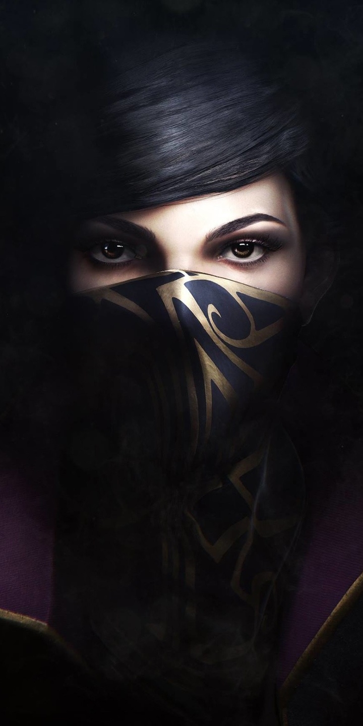 Handy-Wallpaper Dishonored, Computerspiele, Dishonored 2: Das Vermächtnis Der Maske, Emily Kaldwin kostenlos herunterladen.