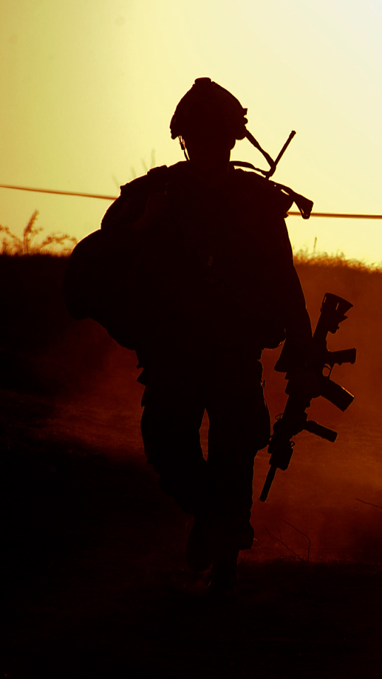 Download mobile wallpaper Quote, Military, Soldier, Statement for free.
