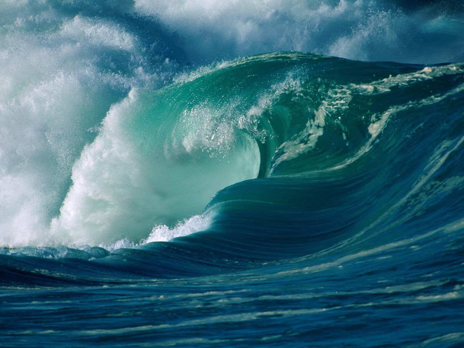 95174 скачать обои океан, стихия, поток, гавайи, волна, природа - заставки и картинки бесплатно
