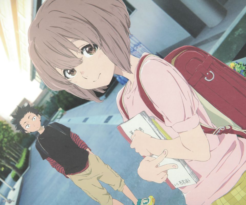 Free download wallpaper Anime, Shouko Nishimiya, Shouya Ishida, Koe No Katachi on your PC desktop