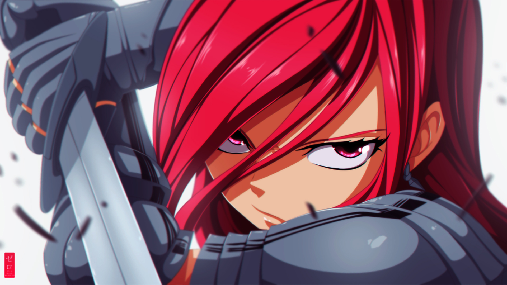 Handy-Wallpaper Animes, Fairy Tail, Erza Scarlet kostenlos herunterladen.