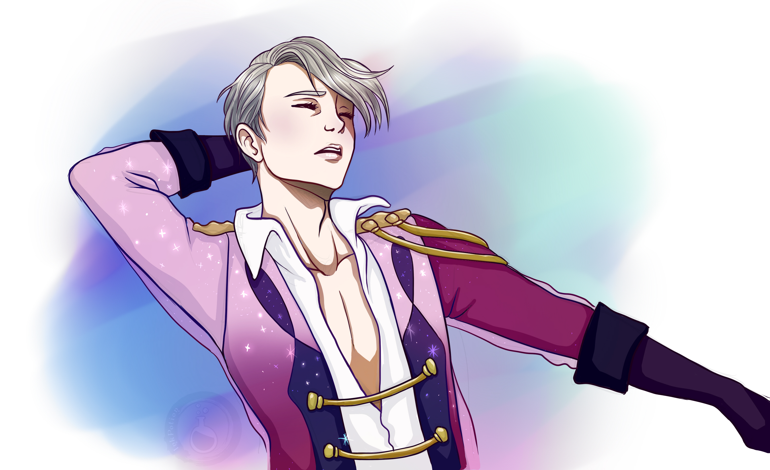 Téléchargez gratuitement l'image Animé, Victor Nikiforov, Yuri!!! On Ice sur le bureau de votre PC