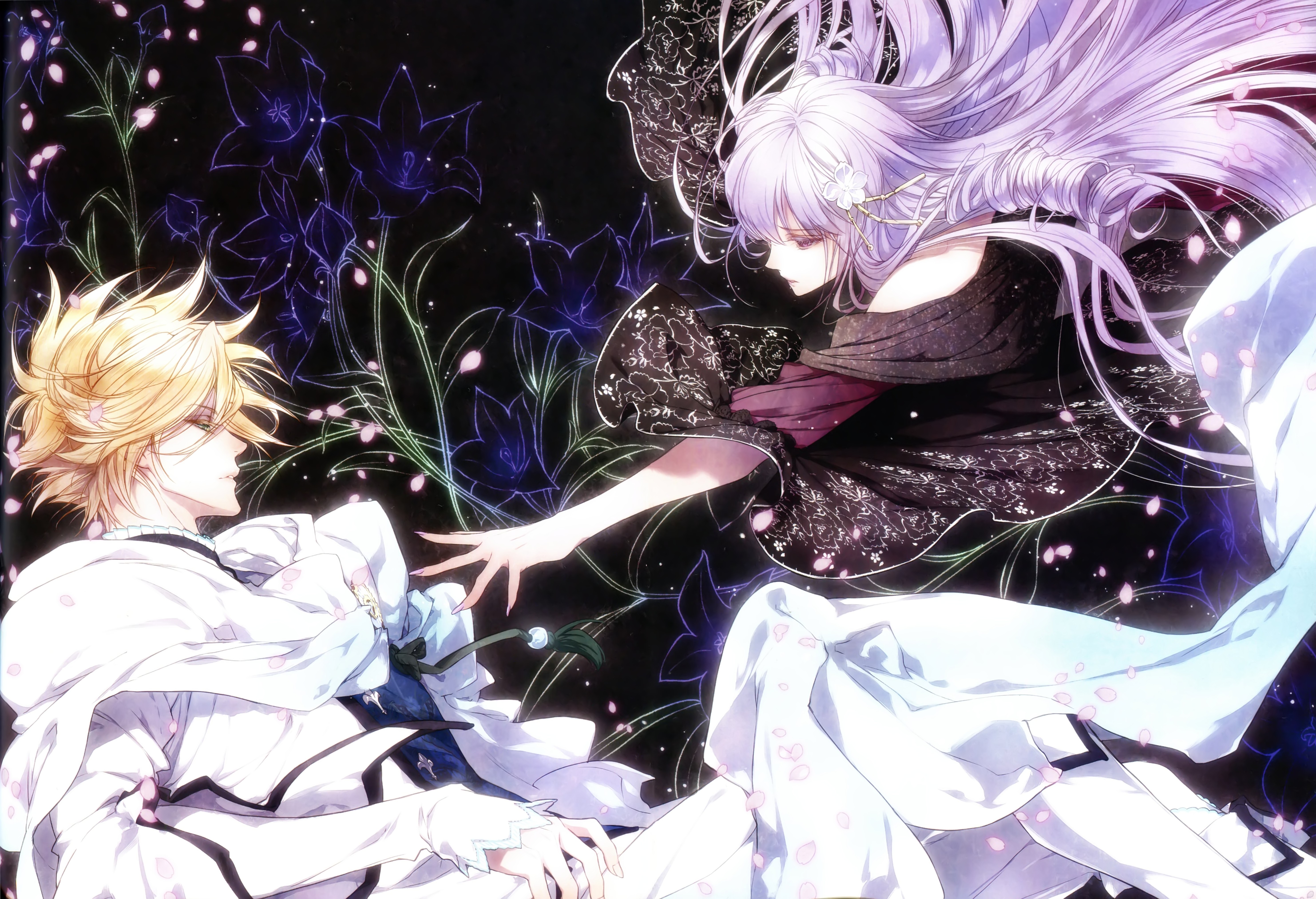 anime, reine des fleurs 1080p