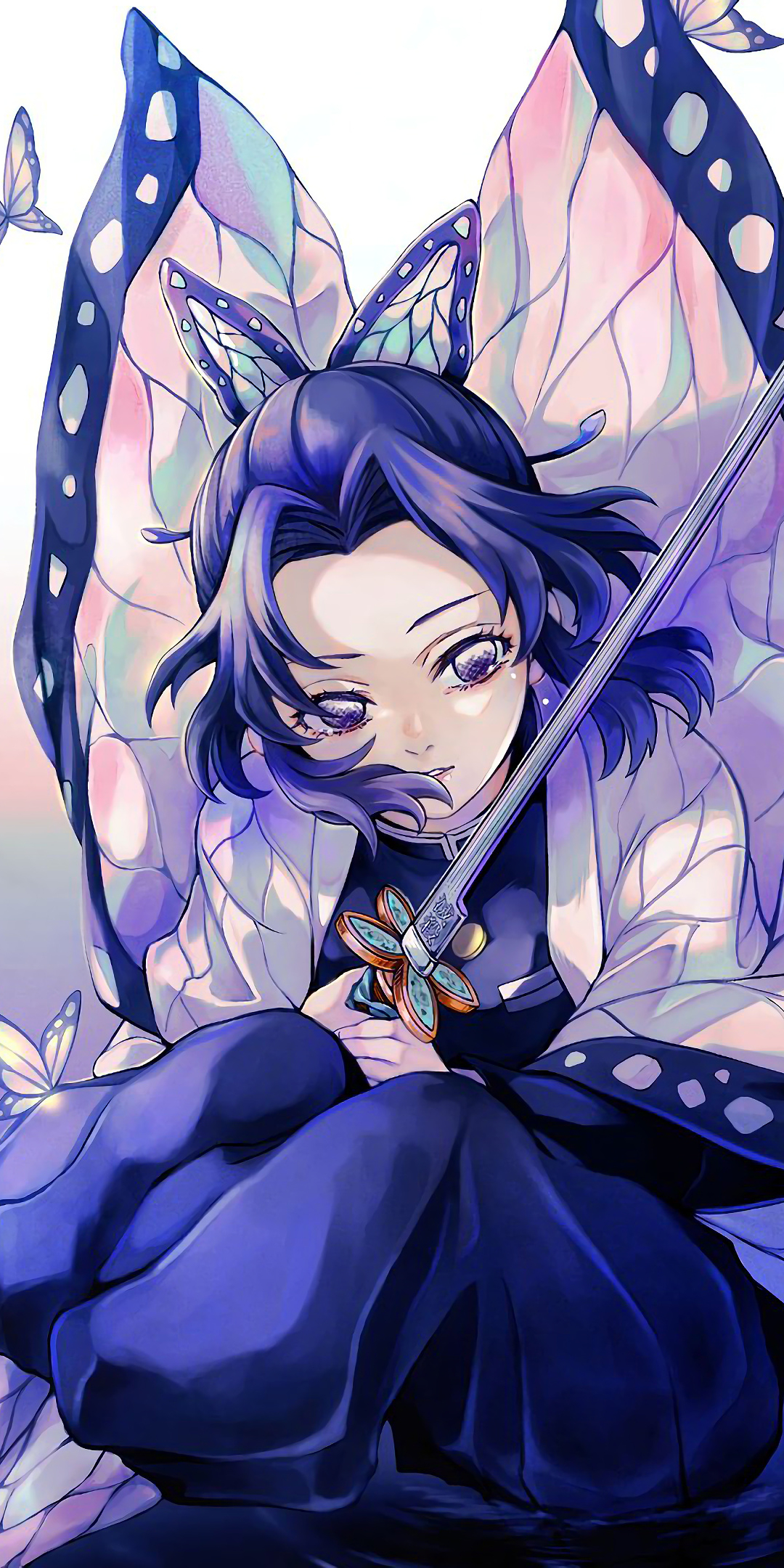 Descarga gratuita de fondo de pantalla para móvil de Animado, Demon Slayer: Kimetsu No Yaiba, Shinobu Kochou.