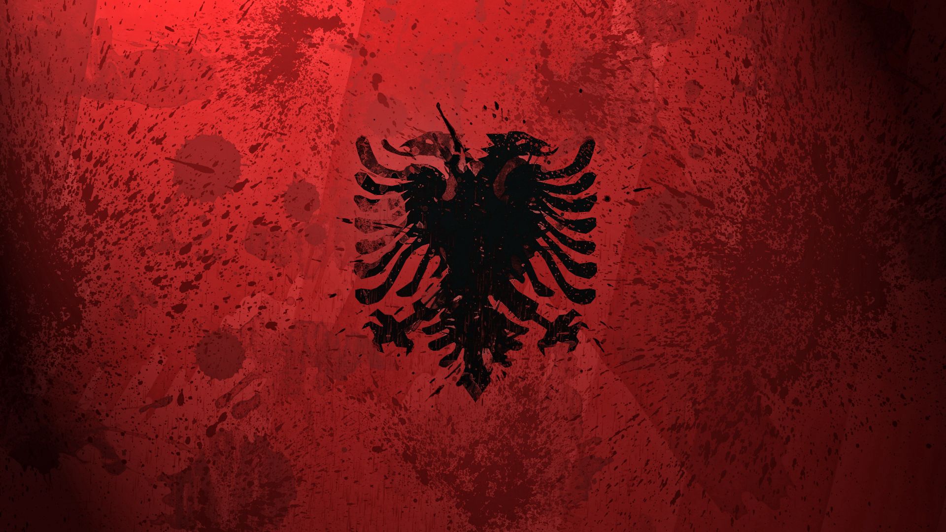 106659 Hintergrundbild herunterladen hintergrund, wappen, textur, texturen, farbe, flagge, flag, symbolismus, symbolik, albanien - Bildschirmschoner und Bilder kostenlos