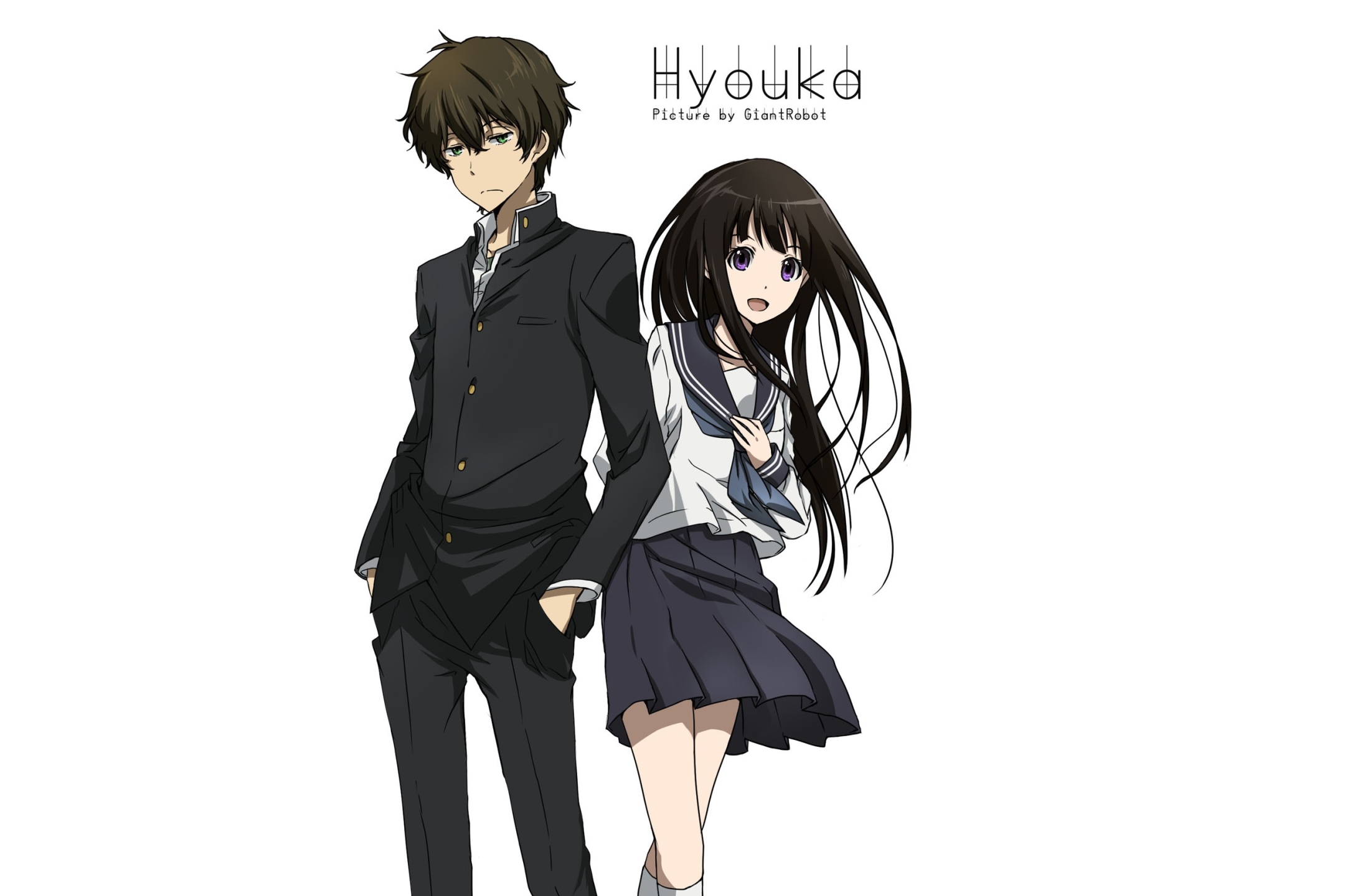 Handy-Wallpaper Animes, Eru Chitanda, Hyouka kostenlos herunterladen.