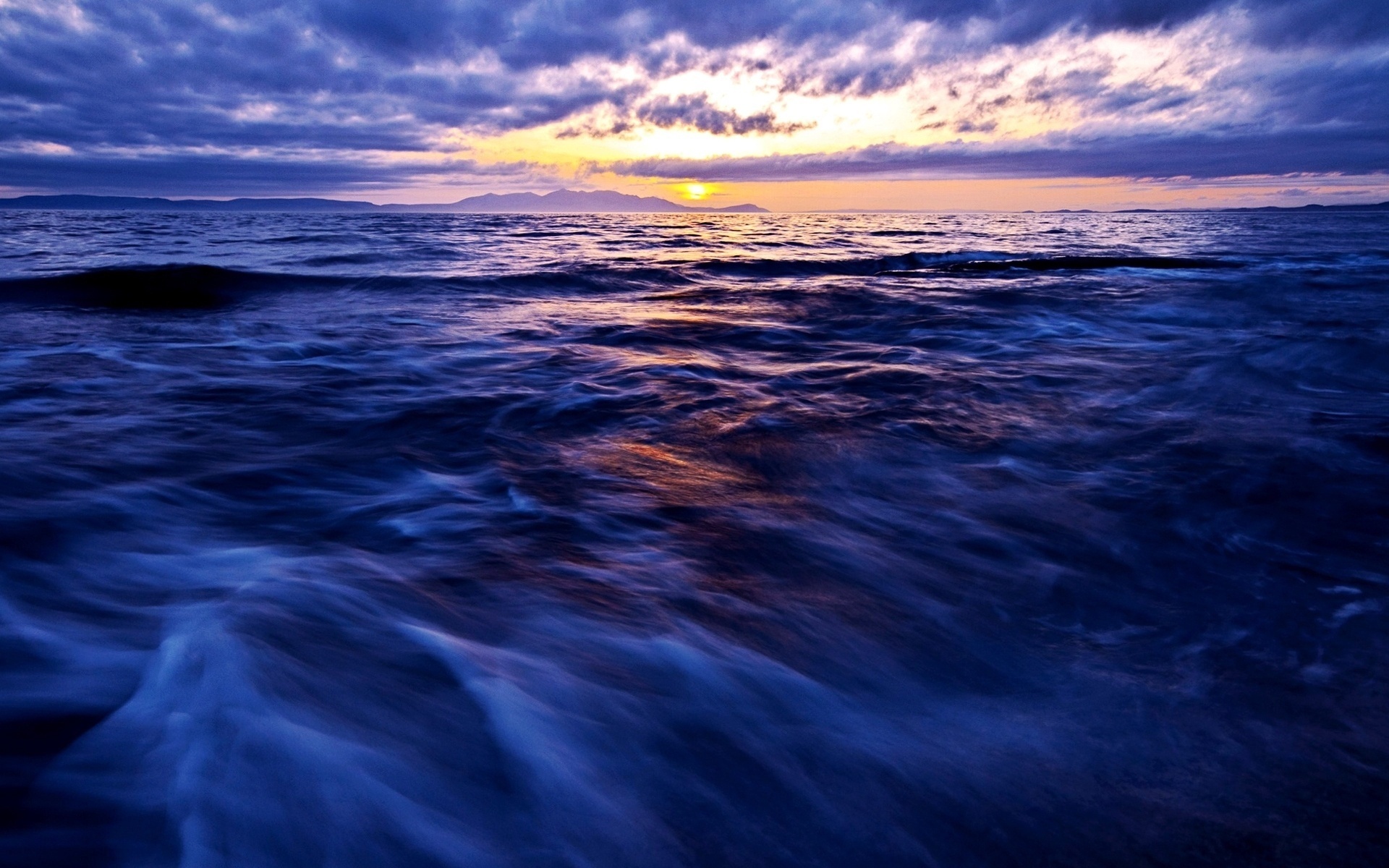 Free download wallpaper Landscape, Water, Sunset, Sky, Sea on your PC desktop