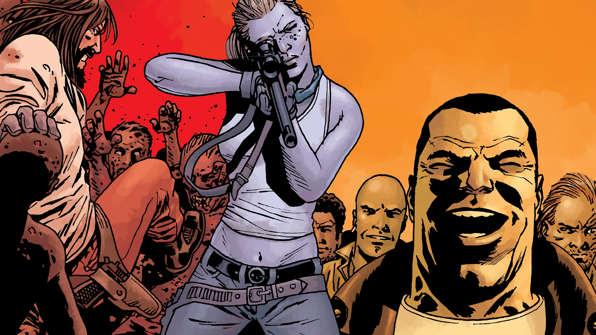 Download mobile wallpaper Comics, The Walking Dead for free.