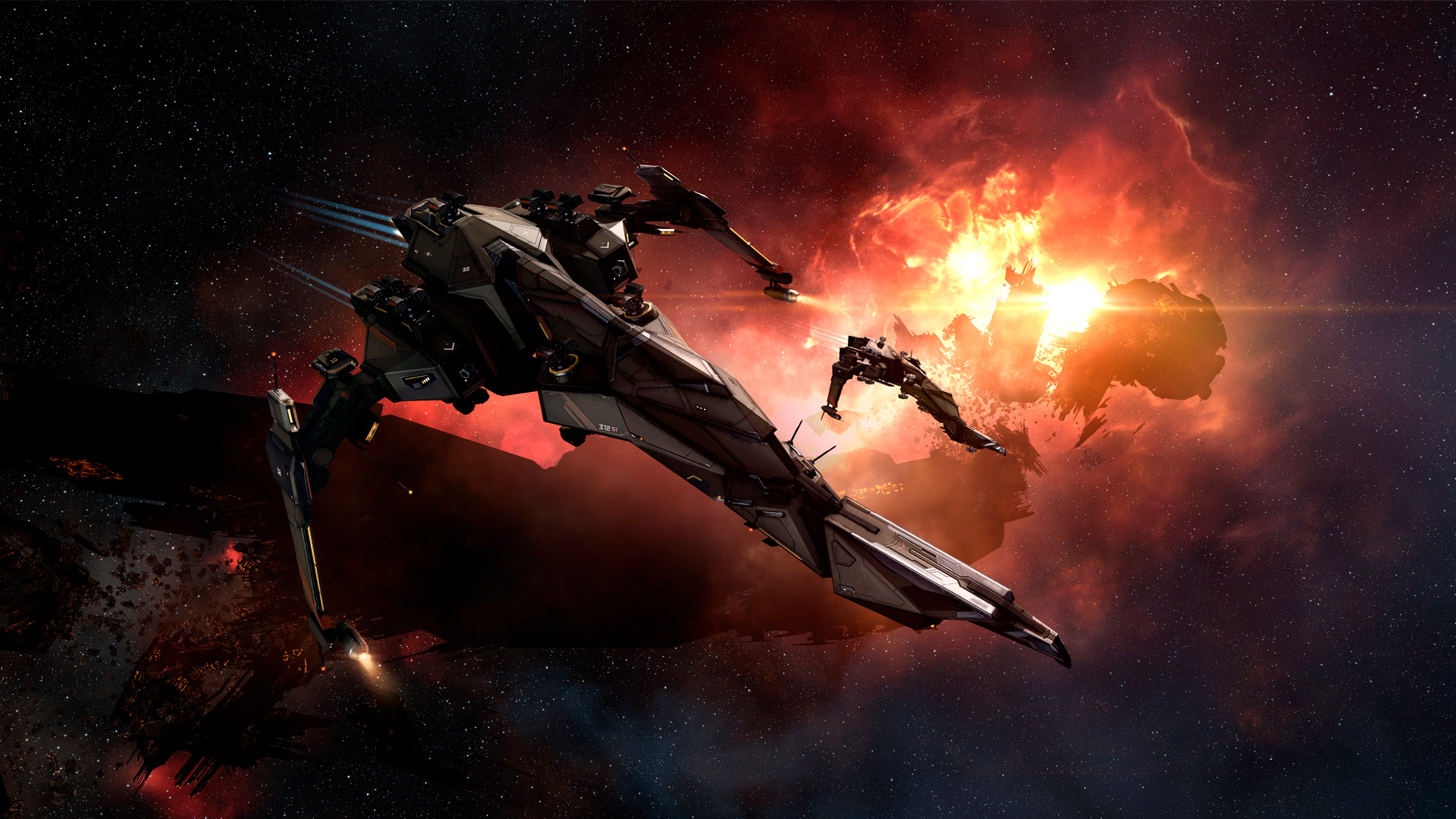 Download mobile wallpaper Spaceship, Video Game, Eve Online for free.