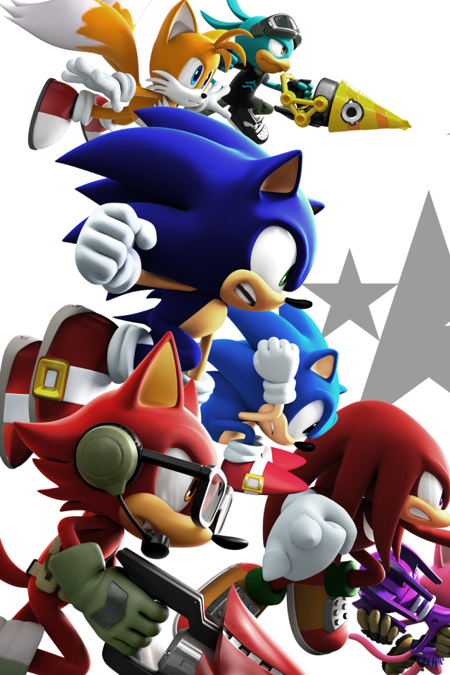 video game, sonic forces, gadget the wolf, sonic the hedgehog, corvin the bird, shadow the hedgehog, metal sonic, knuckles the echidna, doctor eggman, miles 'tails' prower, chaos (sonic the hedgehog), zavok (sonic the hedgehog), infinite (sonic the hedgehog), sonic