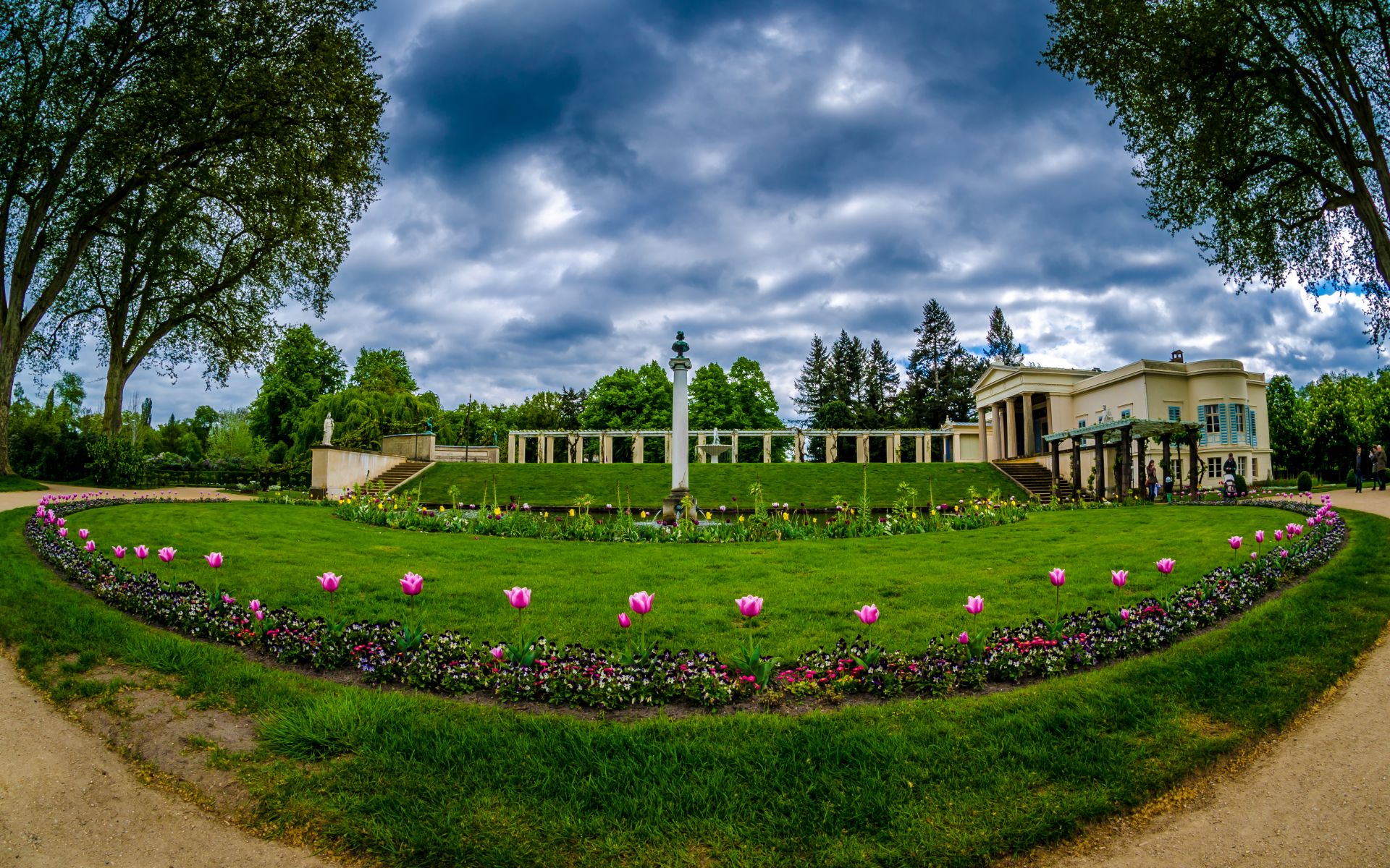 Free download wallpaper Man Made, Charlottenhof Palace, Palaces on your PC desktop