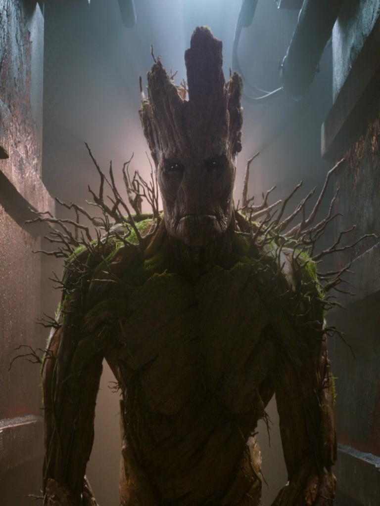 Handy-Wallpaper Filme, Guardians Of The Galaxy, Groot kostenlos herunterladen.