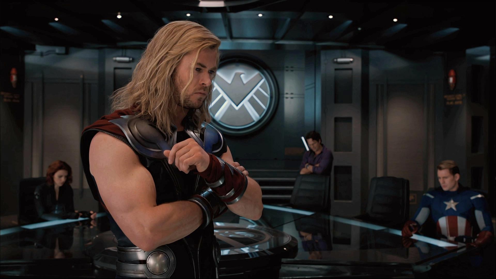 Baixar papel de parede para celular de Os Vingadores, Filme, Thor, Chris Hemsworth gratuito.