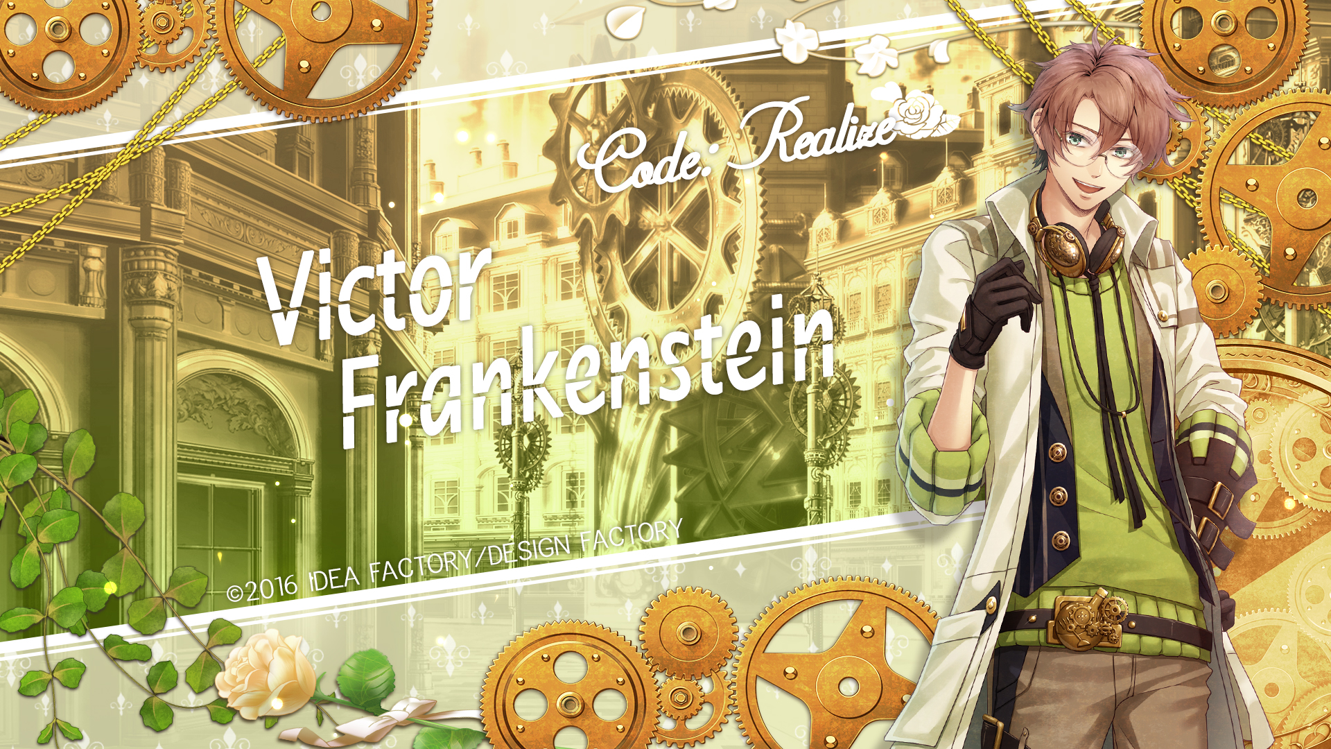 video game, code: realize, victor frankenstein