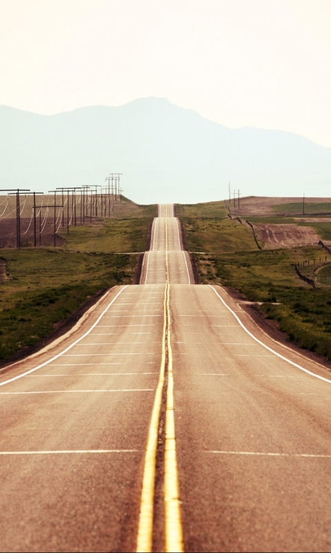 Download mobile wallpaper Landscape, Road, Scenic, Man Made for free.