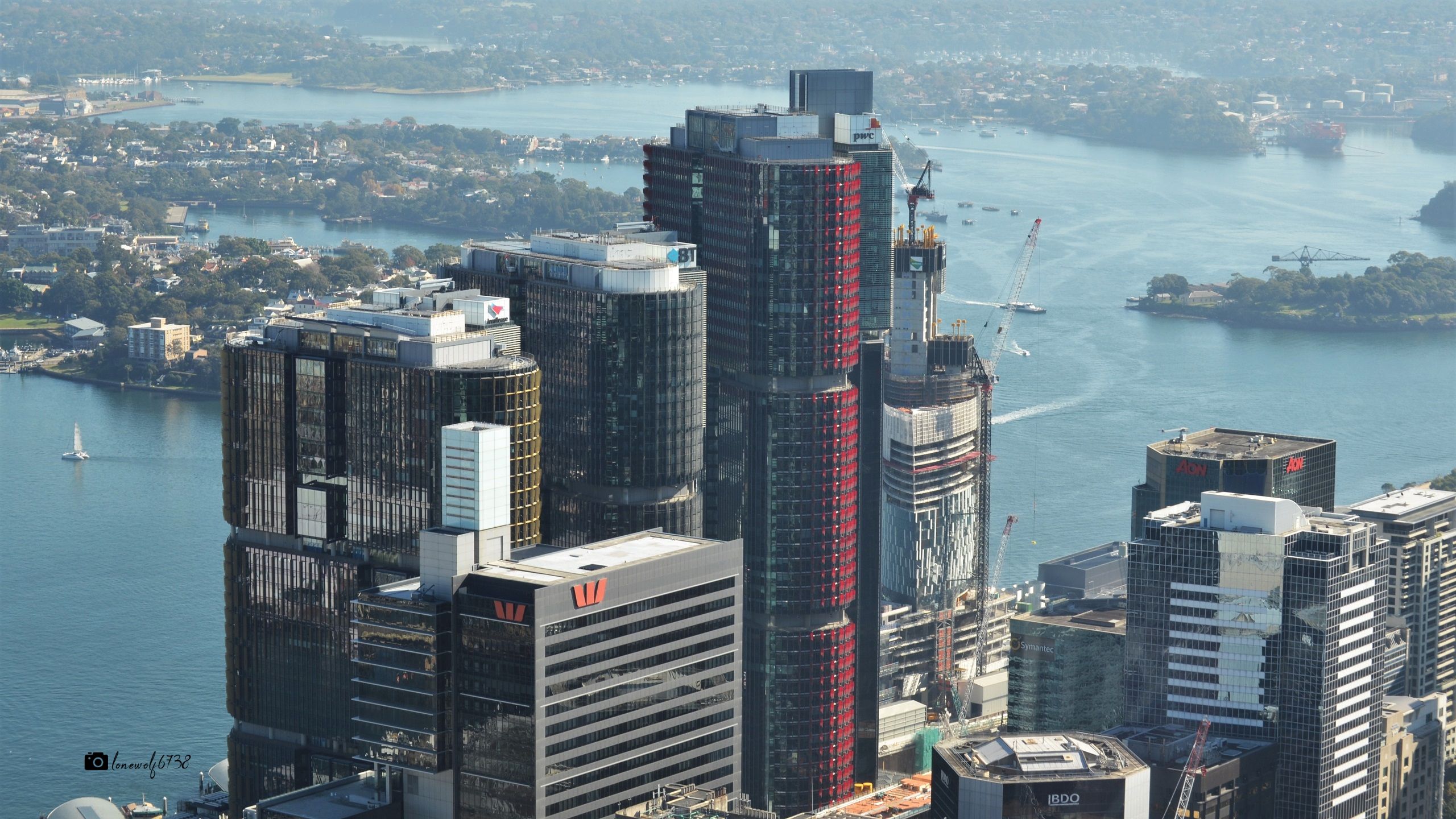 PCデスクトップに都市, 街, シドニー, 超高層ビル, 建物, オーストラリア, マンメイド, 空中画像を無料でダウンロード