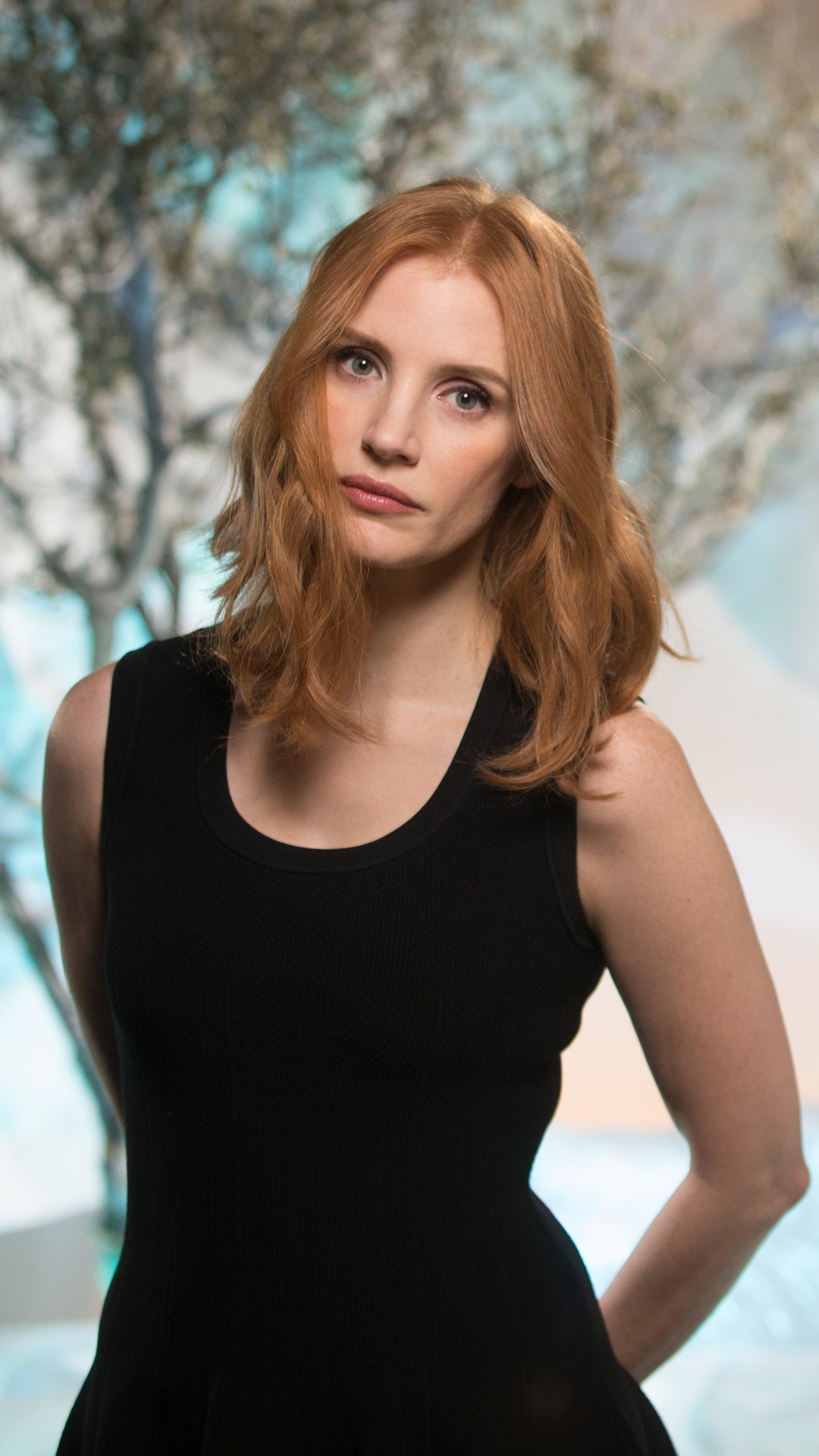 Handy-Wallpaper Rothaarige, Grüne Augen, Berühmtheiten, Darstellerin, Jessica Chastain kostenlos herunterladen.