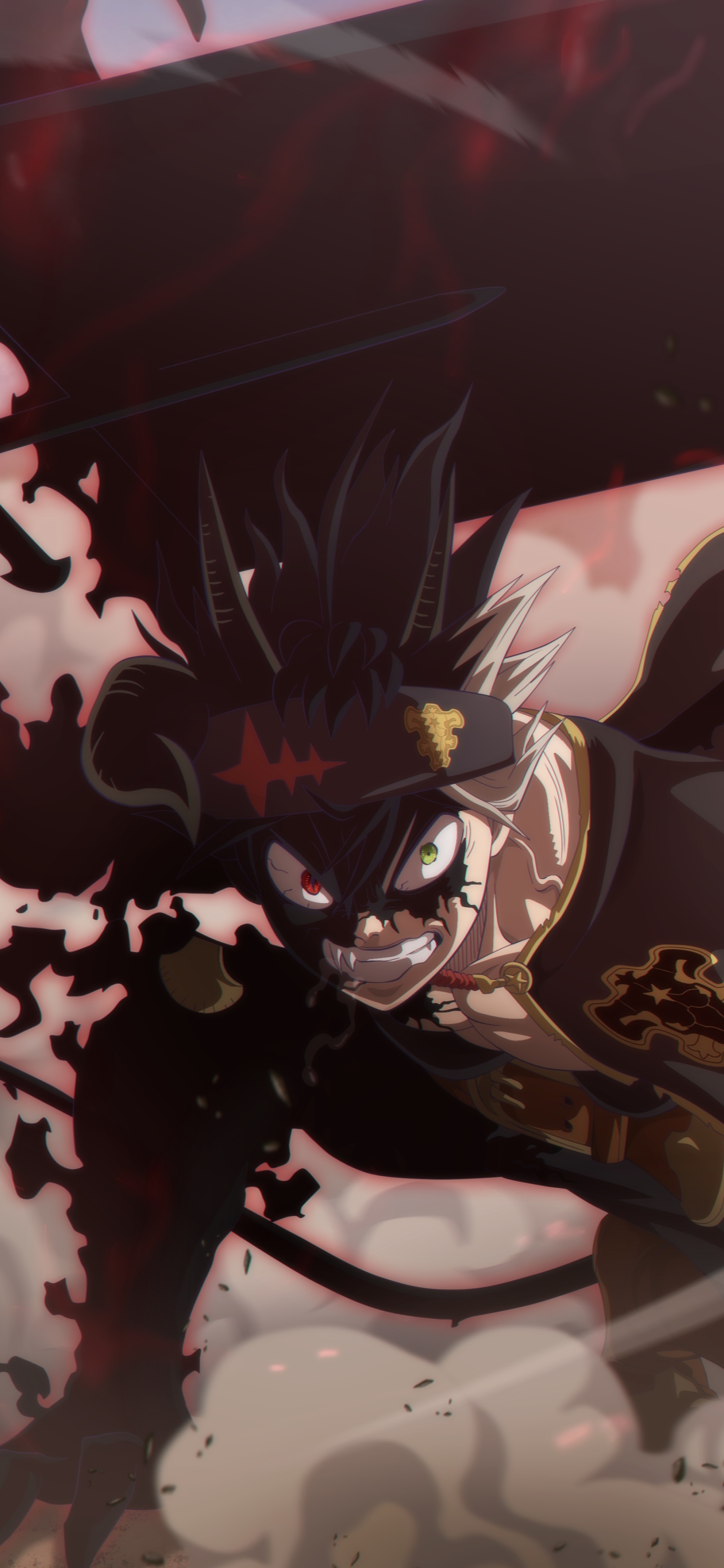 Handy-Wallpaper Animes, Asta (Schwarzklee), Black Clover kostenlos herunterladen.