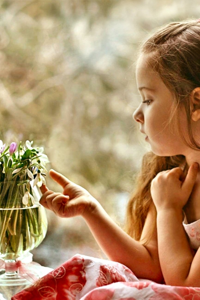 Téléchargez des papiers peints mobile Fleur, Enfant, Photographie, La Nature gratuitement.