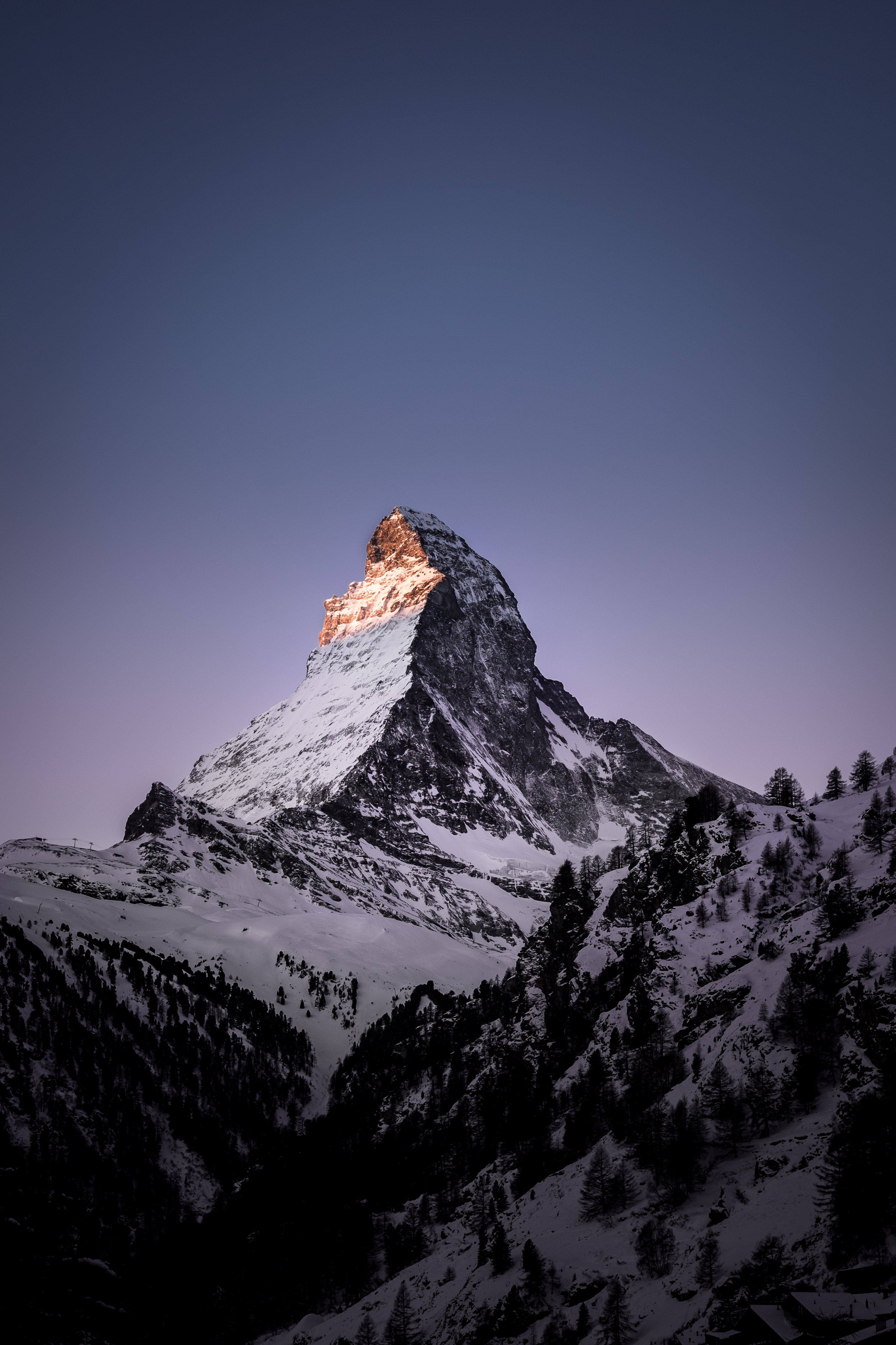 92630 descargar fondo de pantalla zermatt, naturaleza, montaña, vértice, arriba, suiza, cubierto de nieve, nevado: protectores de pantalla e imágenes gratis