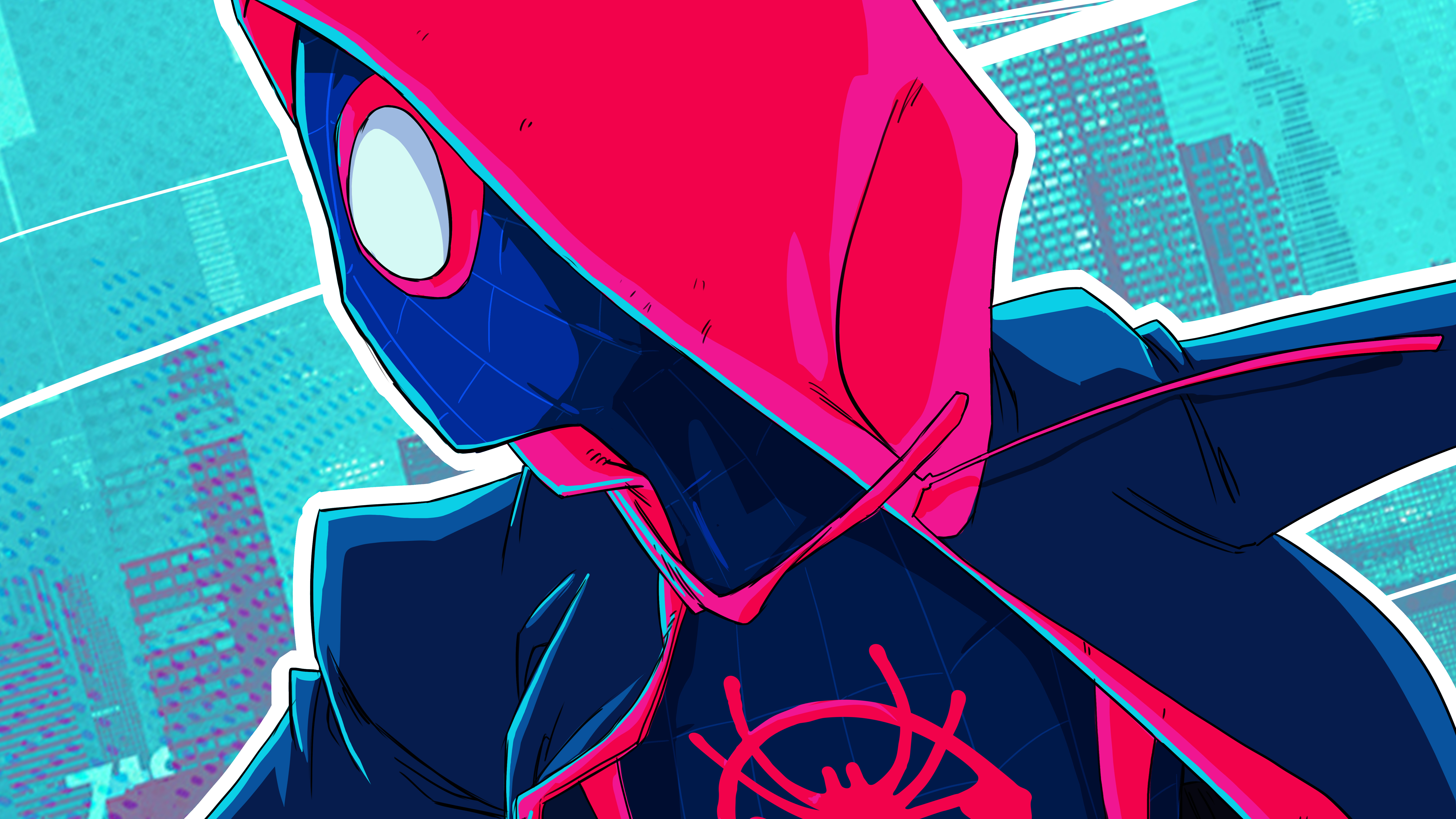 452179 descargar imagen spider man: un nuevo universo, spider man, hombre araña, millas morales, películas, superhéroe: fondos de pantalla y protectores de pantalla gratis