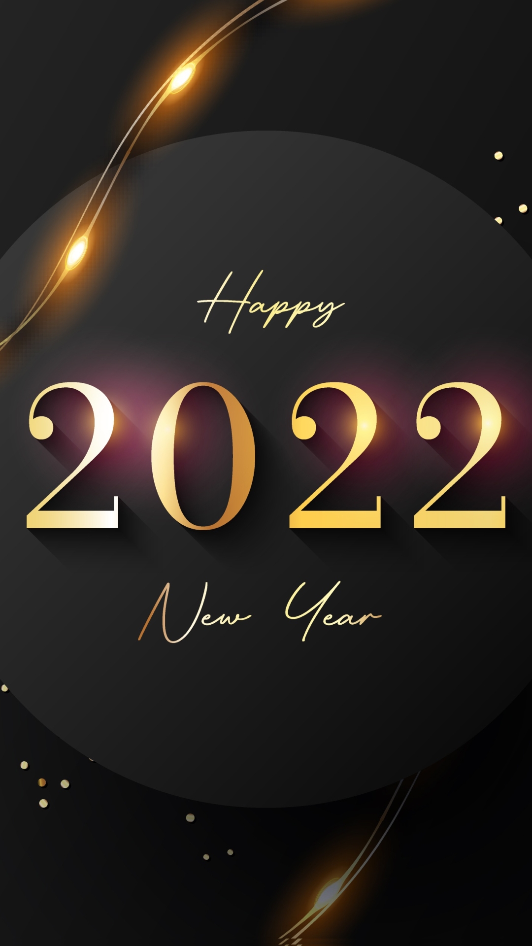 Download mobile wallpaper Holiday, Happy New Year, New Year 2022 for free.