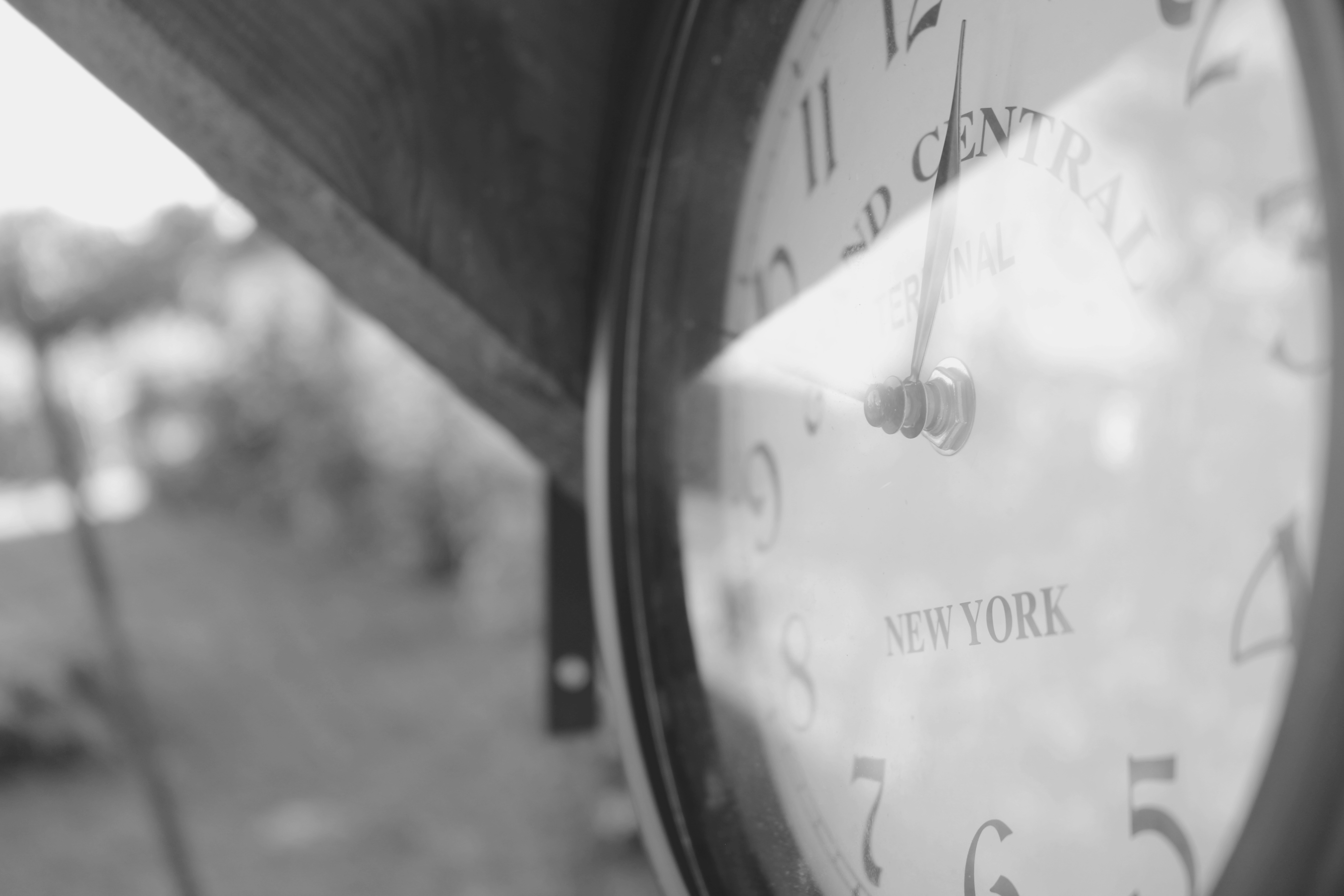 Скачать обои бесплатно Часы, Нью Йорк, Сделано Человеком картинка на рабочий стол ПК