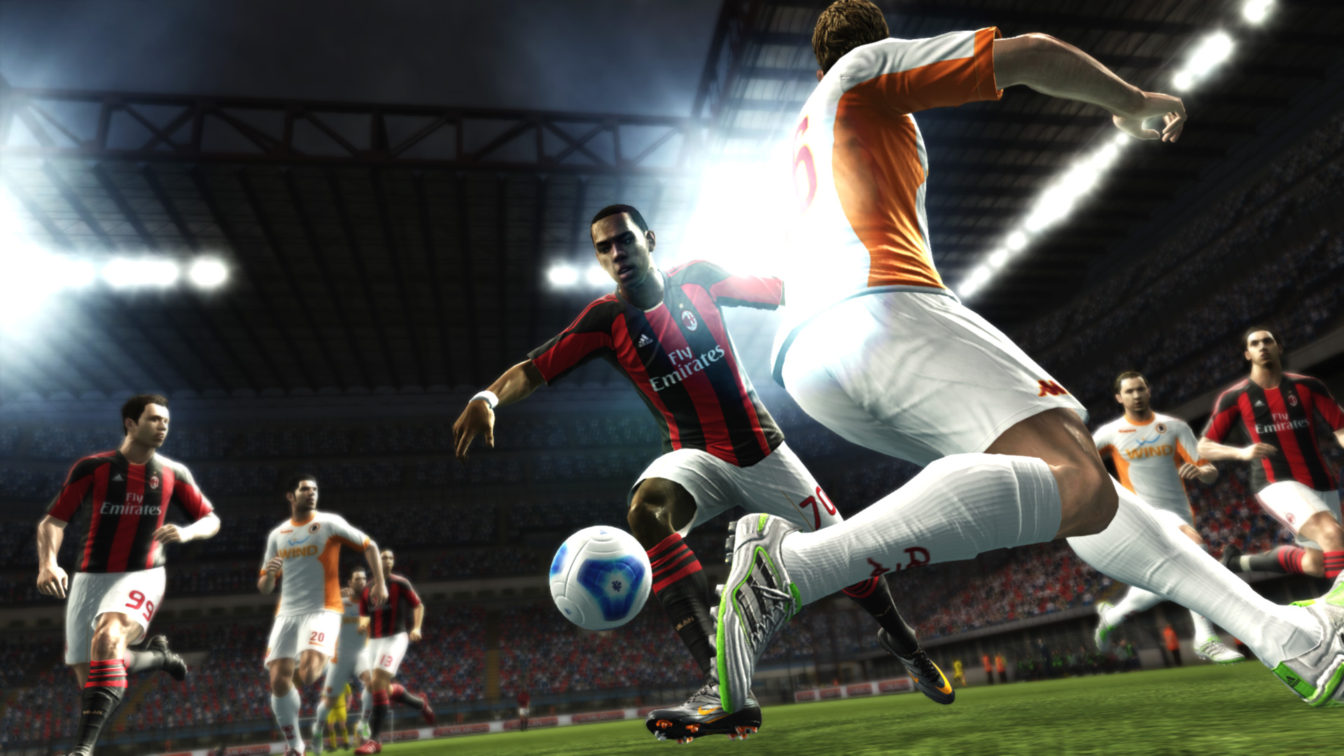 Популярні заставки і фони Pro Evolution Soccer 2012 на комп'ютер