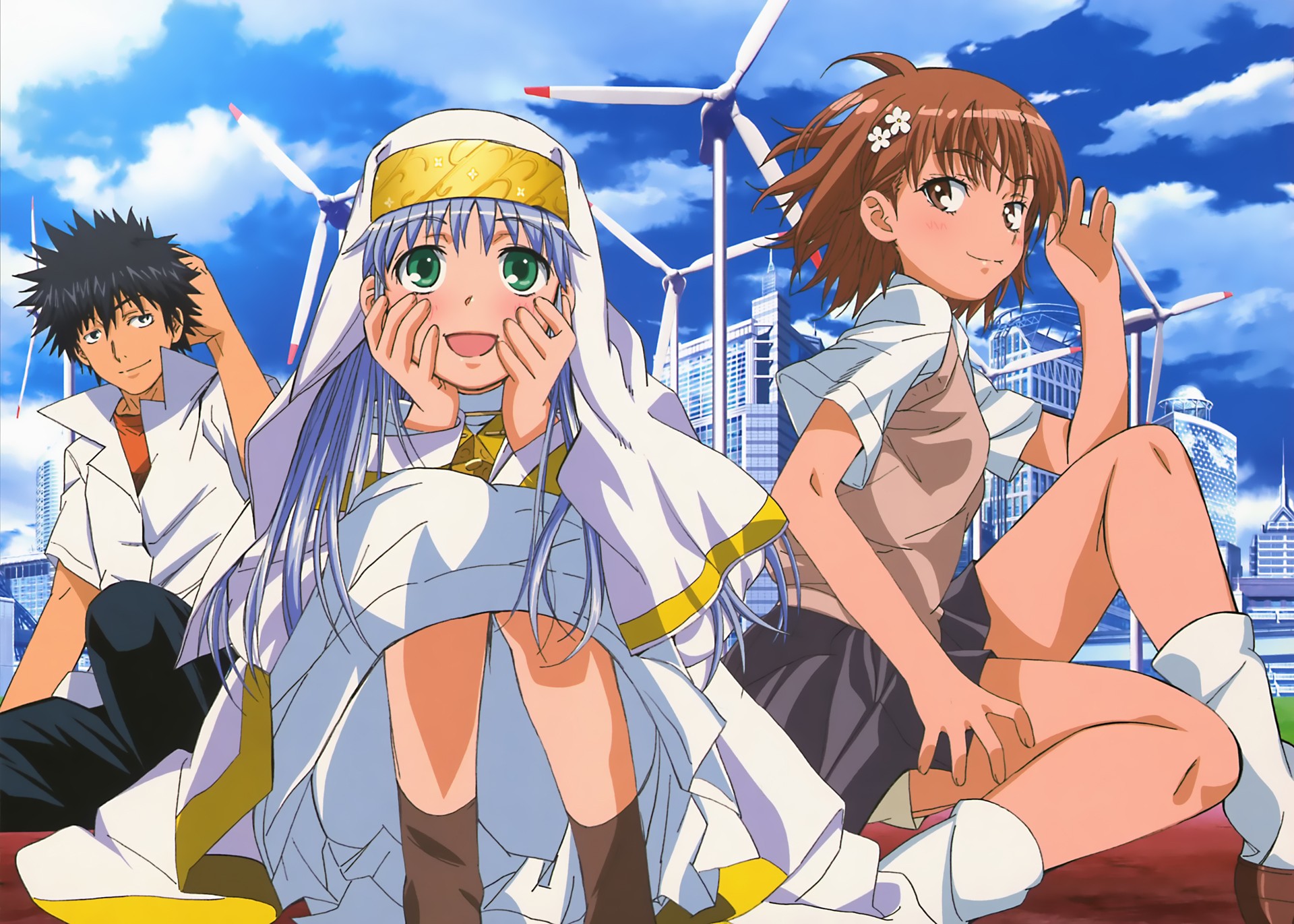 Handy-Wallpaper Animes, A Certain Magical Index kostenlos herunterladen.