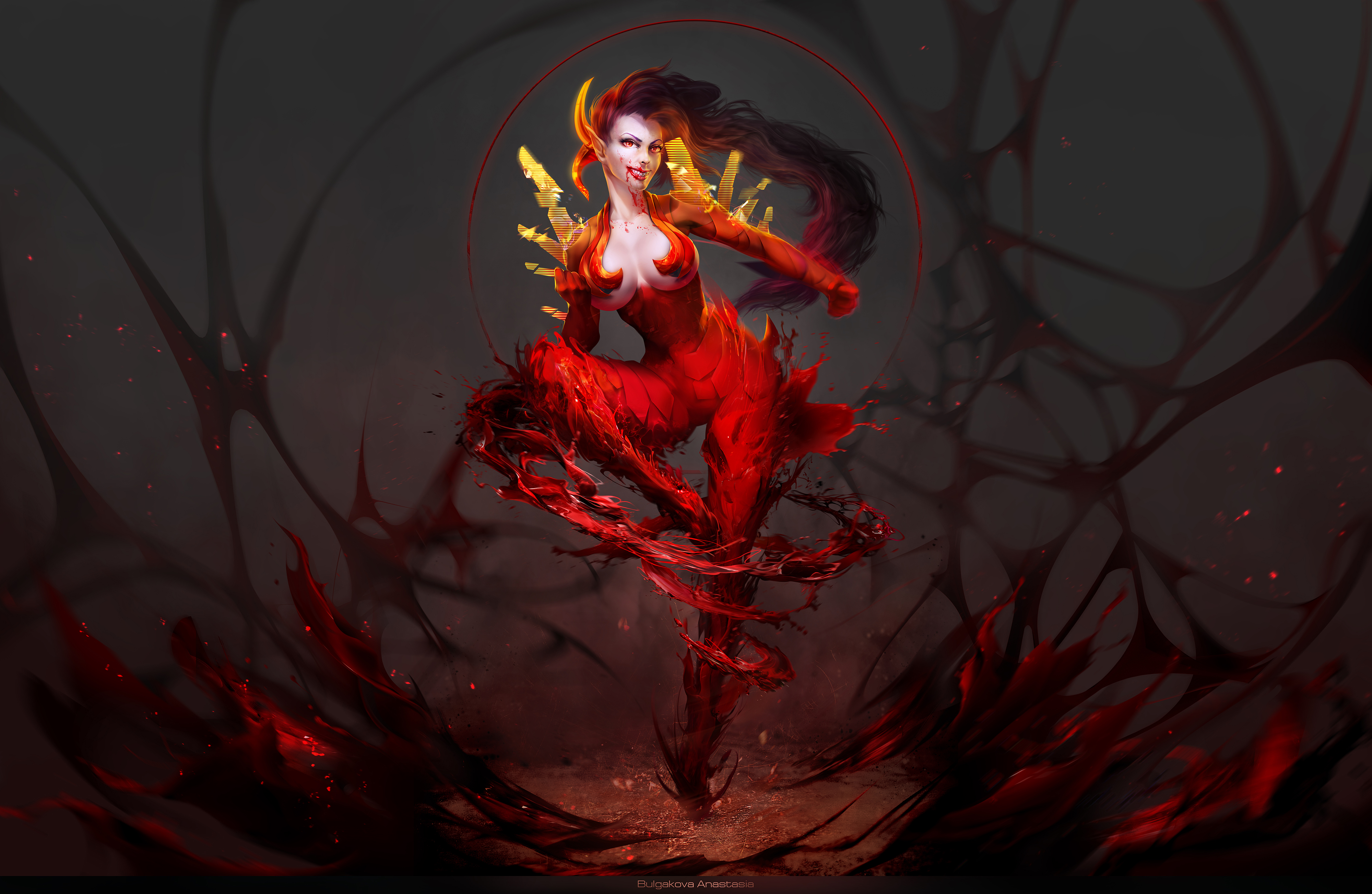 Free download wallpaper Fantasy, Demon on your PC desktop