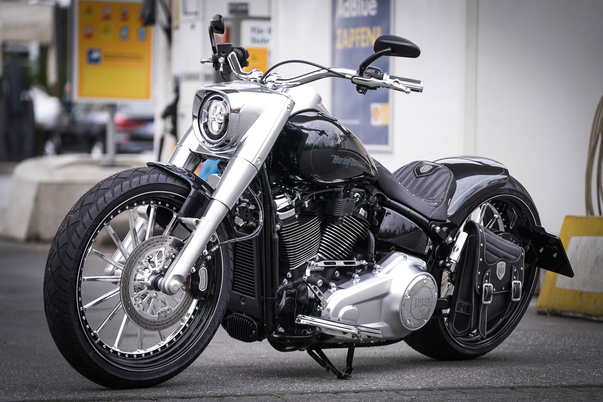 Baixe gratuitamente a imagem Motocicletas, Harley Davidson, Veículos, Motocicleta Personalizada, Alfândega De Thunderbike na área de trabalho do seu PC