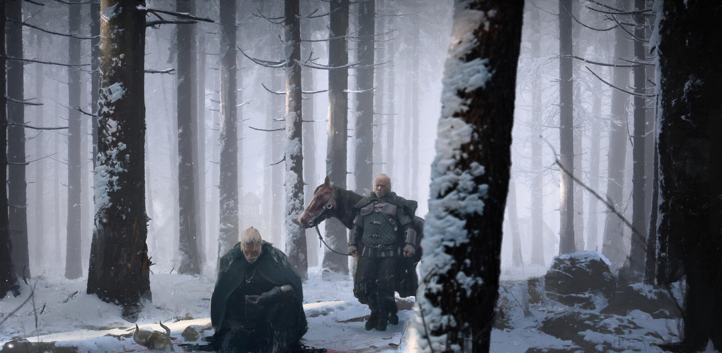 Laden Sie das Computerspiele, Der Hexer, Geralt Von Riva, The Witcher 3: Wild Hunt-Bild kostenlos auf Ihren PC-Desktop herunter