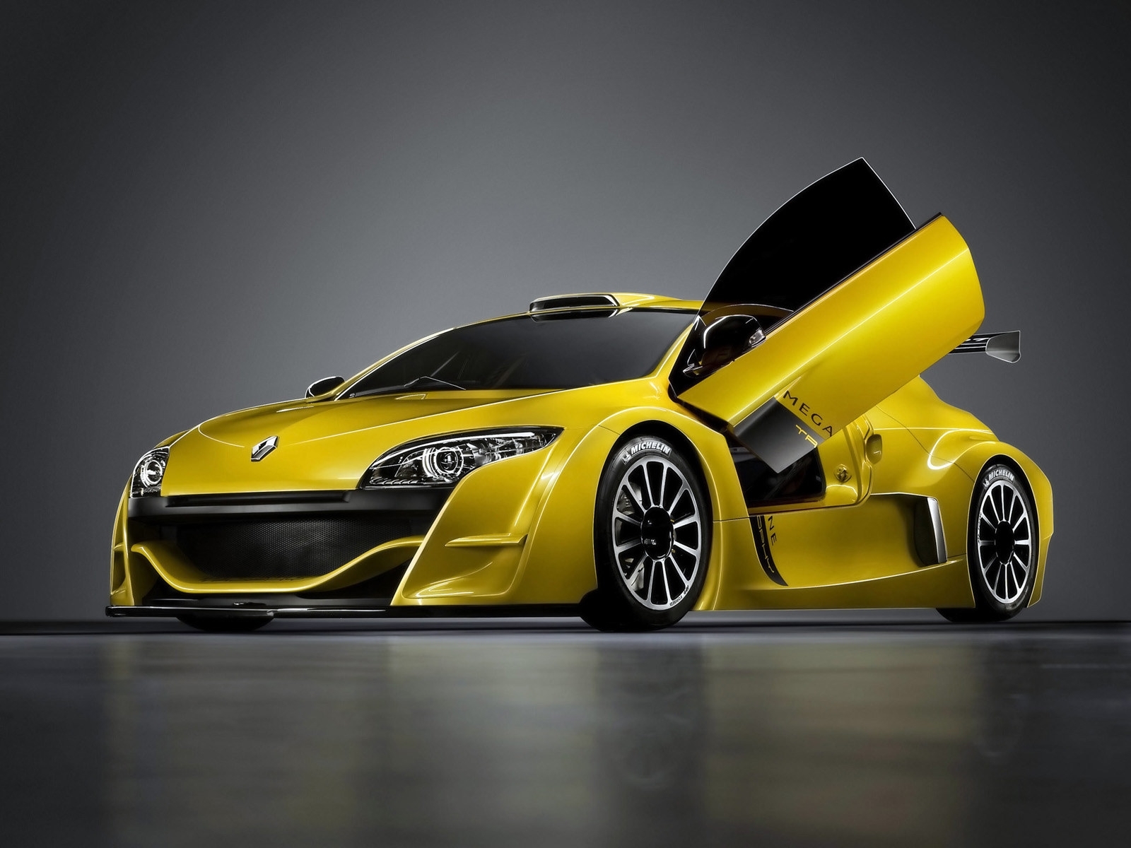 auto, transport, renault, gray High Definition image