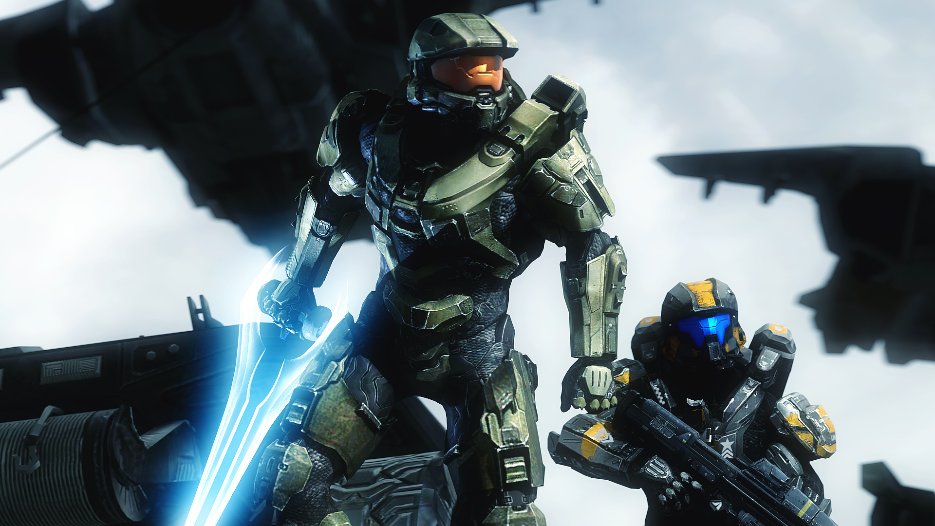 Download mobile wallpaper Weapon, Halo, Warrior, Armor, Video Game, Halo 5: Guardians for free.