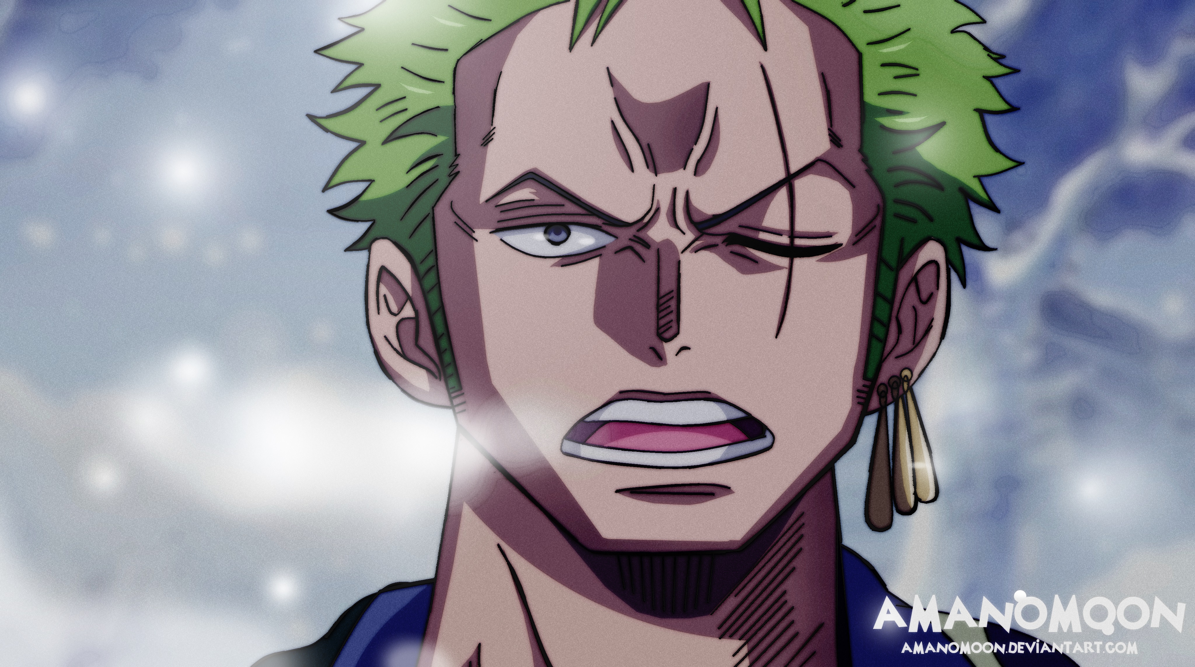 Laden Sie das Animes, One Piece, Roronoa Zorro-Bild kostenlos auf Ihren PC-Desktop herunter
