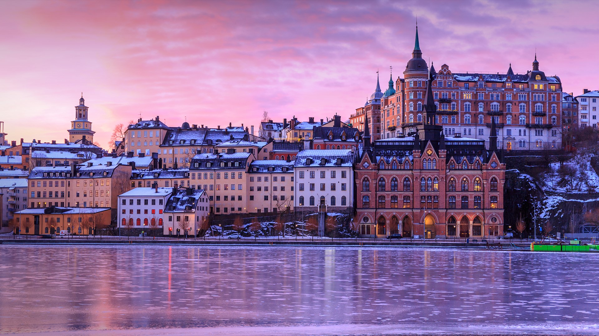 Free download wallpaper Cities, City, Lake, Stockholm, Man Made on your PC desktop