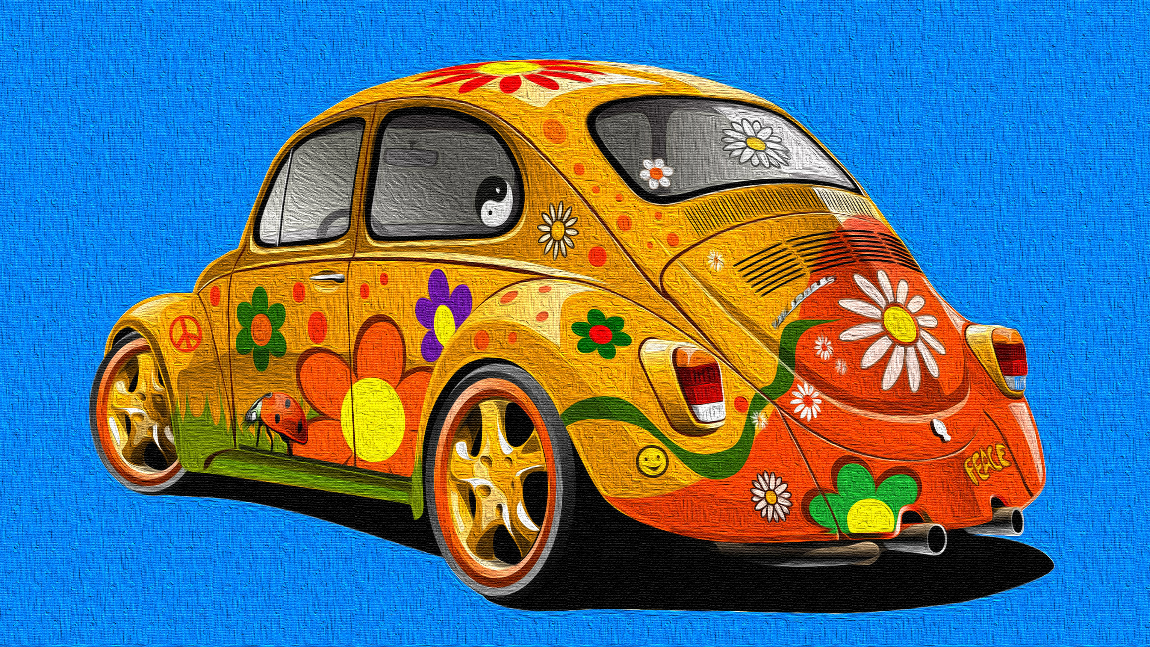 Téléchargez des papiers peints mobile Volkswagen, Véhicules, Volkswagen Coccinelle gratuitement.