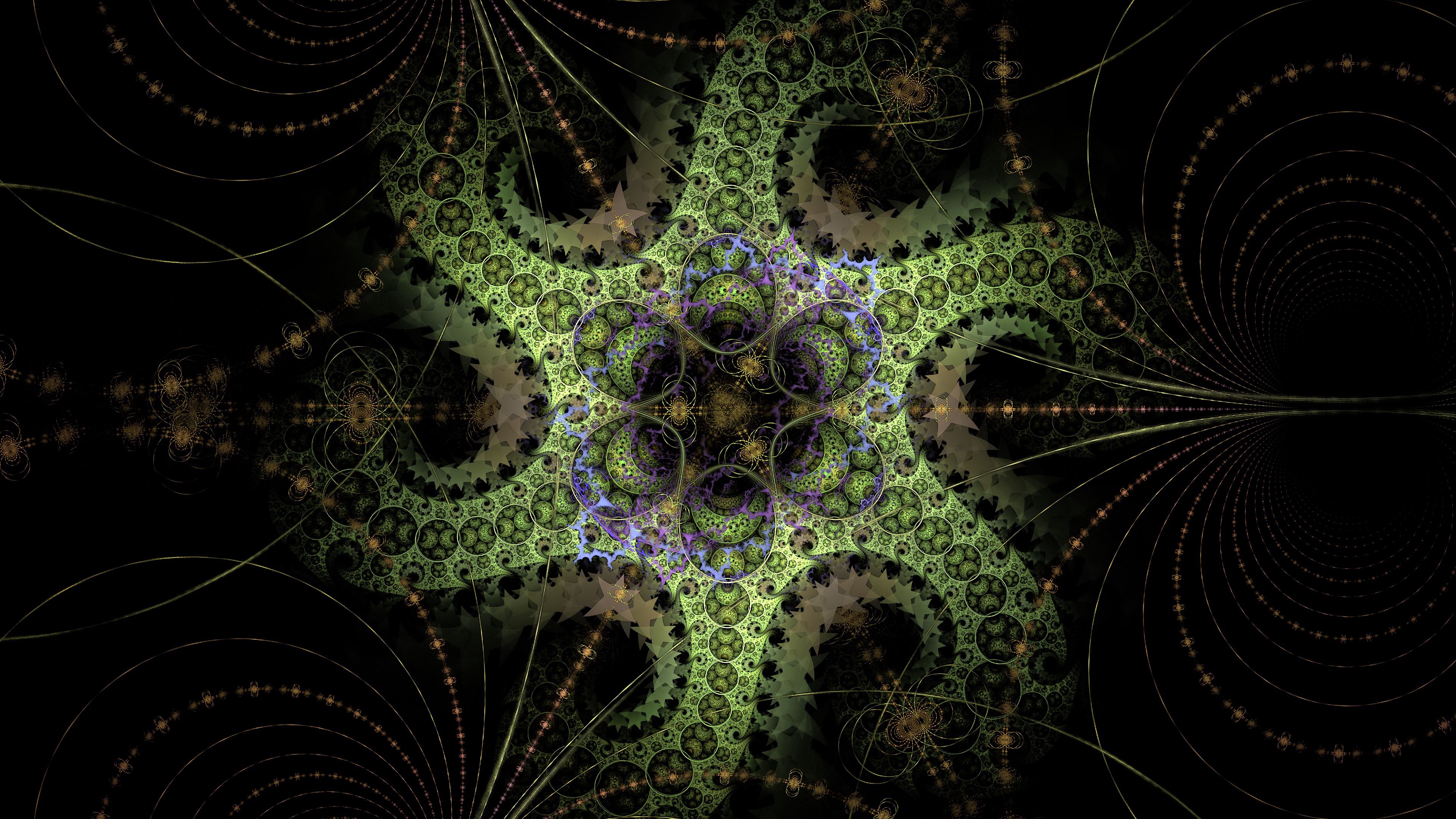 abstract, pattern, fractal, confused, intricate, digital Desktop Wallpaper