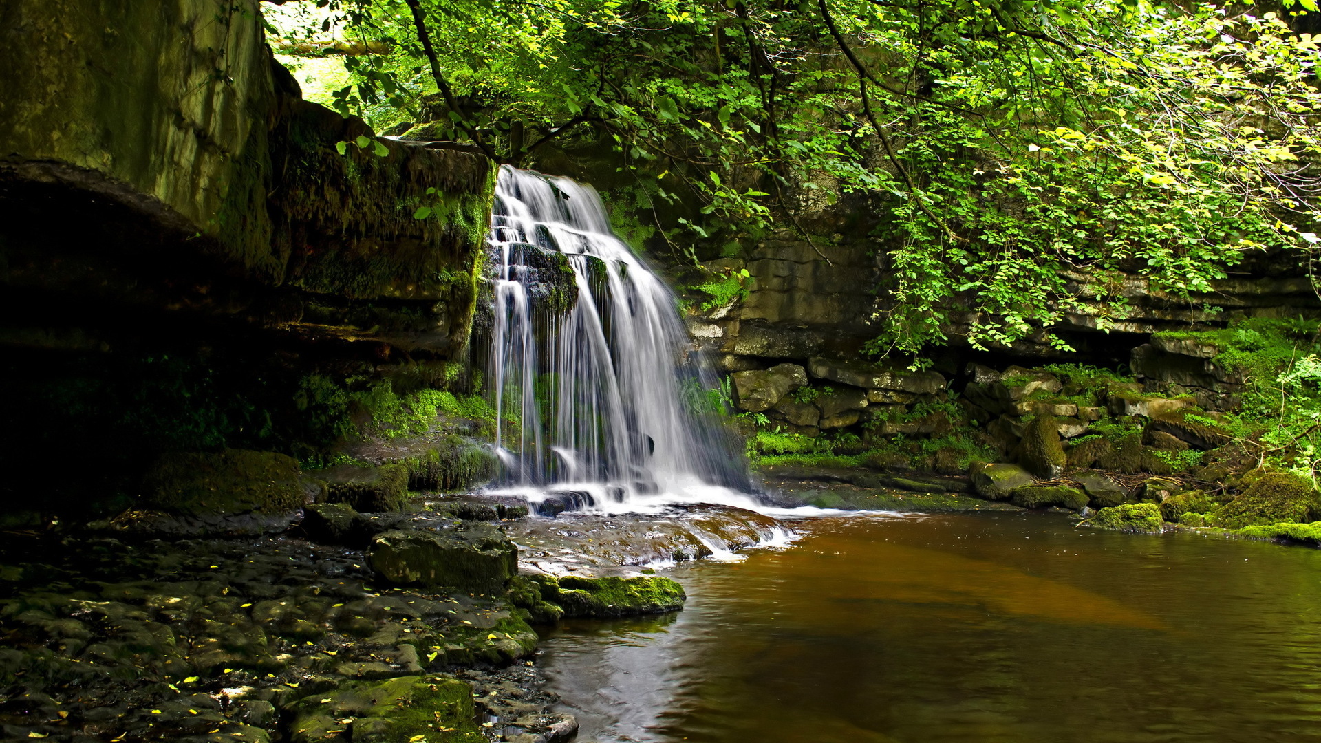Waterfalls Desktop Background Image