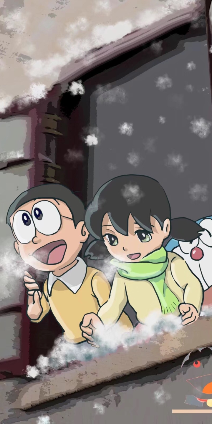 1154057 Hintergrundbild herunterladen animes, doraemon, nobita nobi, shizuka minamoto - Bildschirmschoner und Bilder kostenlos