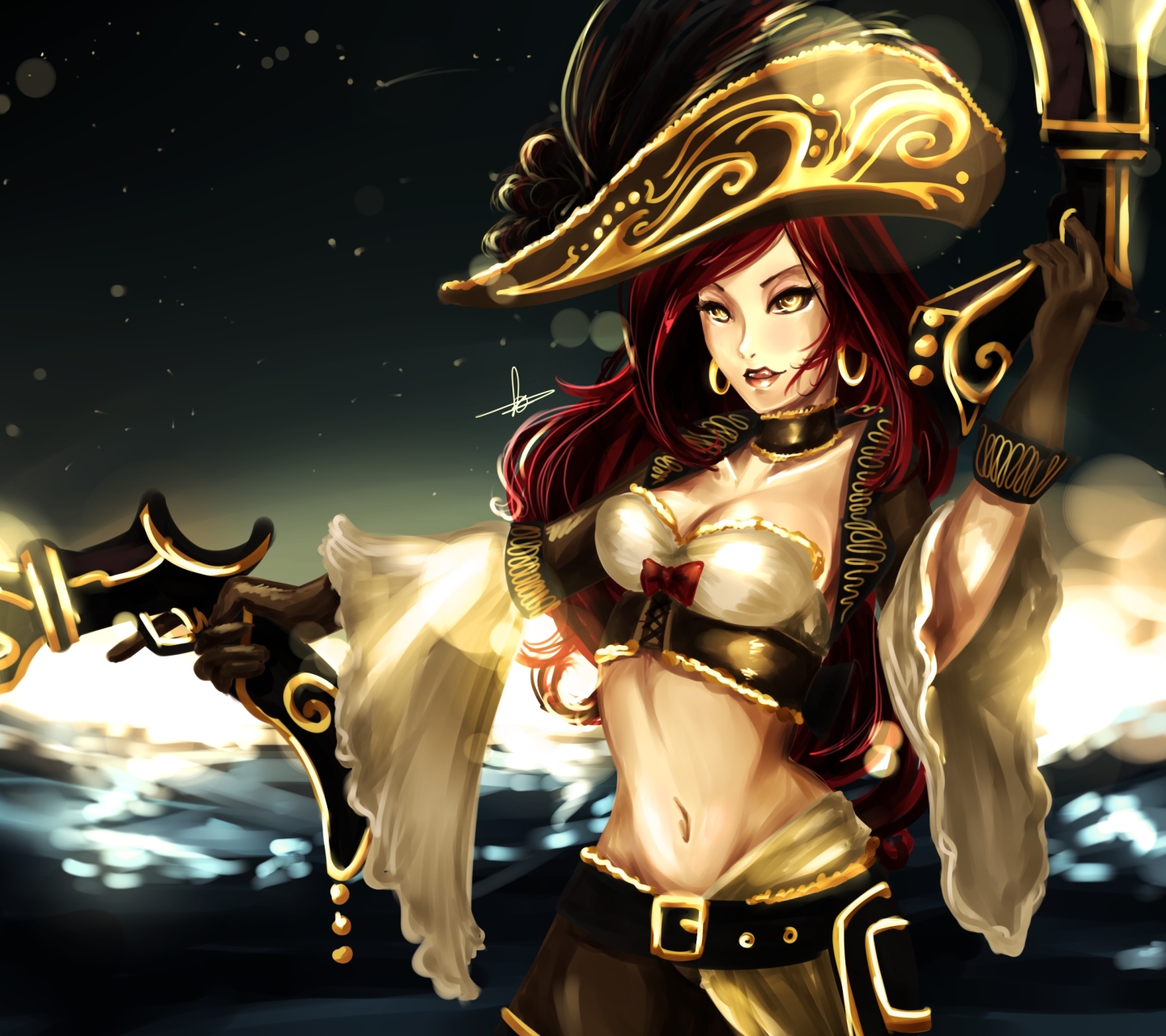 Download mobile wallpaper Fantasy, League Of Legends, Pirate, Video Game, Miss Fortune (League Of Legends) for free.
