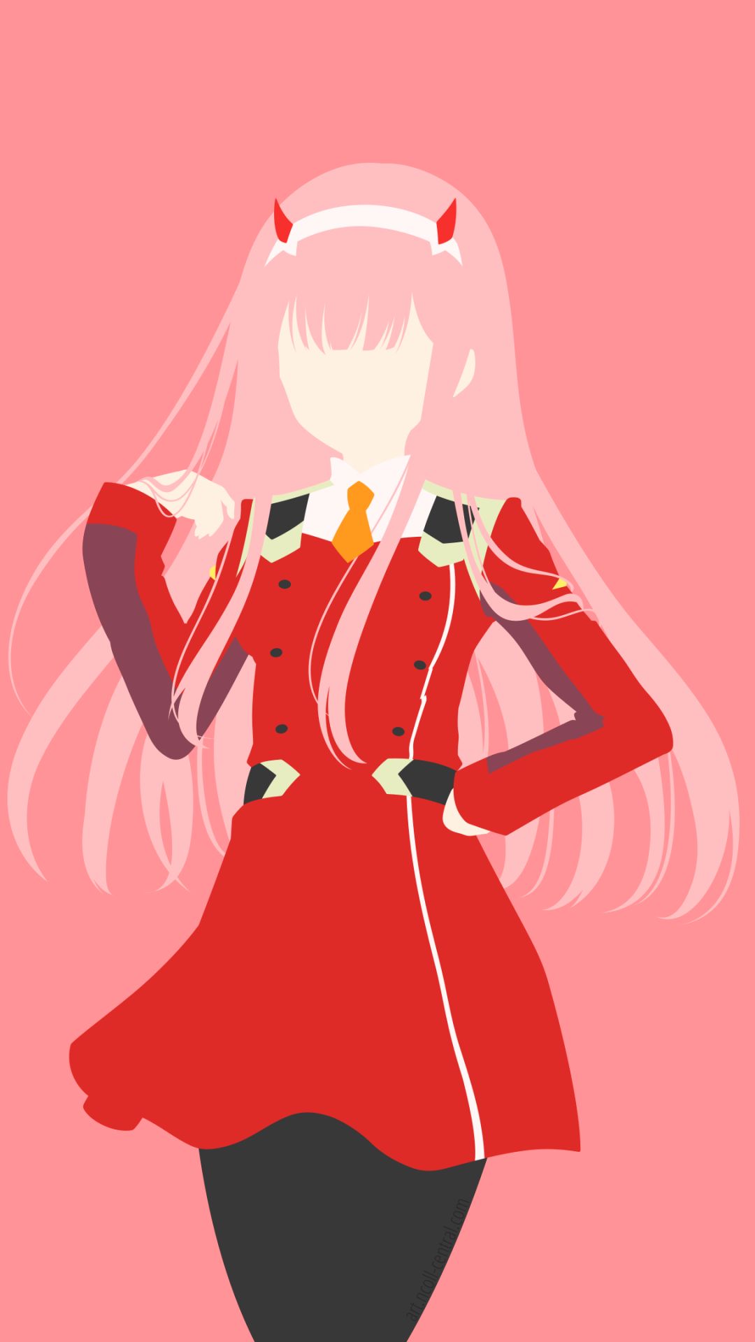 Handy-Wallpaper Animes, Darling In The Franxx, Zero Two (Liebling Im Franxx) kostenlos herunterladen.