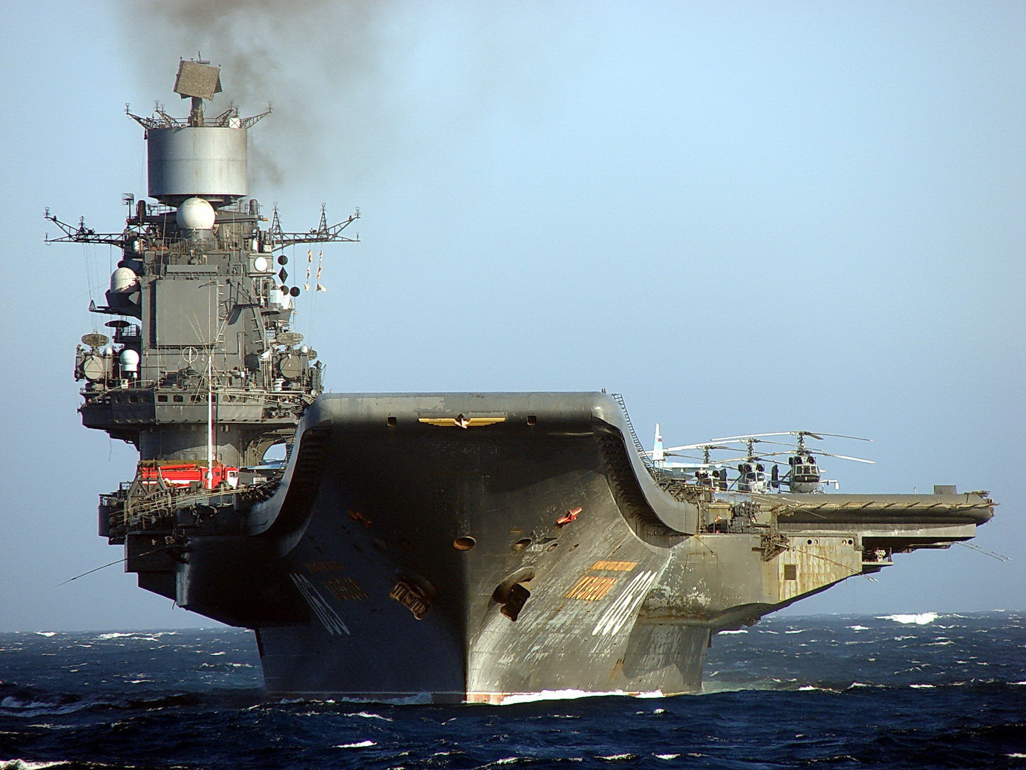 Laden Sie Russischer Flugzeugträger Admiral Kuznetsov HD-Desktop-Hintergründe herunter