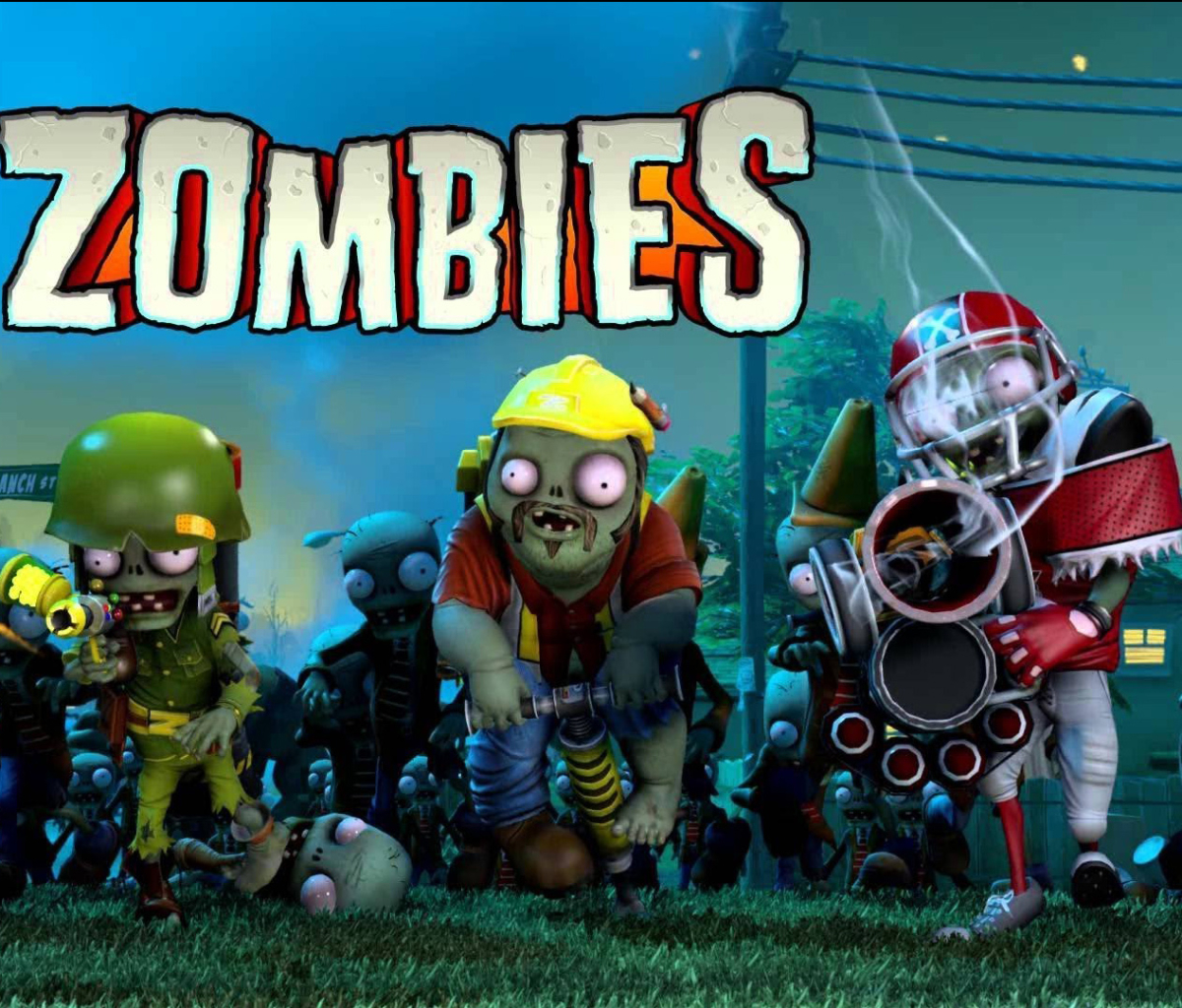 1238221壁紙のダウンロードテレビゲーム, plants vs zombies : ガーデンウォーフェア, サイエンティスト ゾンビ (plants vs zombies), オールスターゾンビ, エンジニア ゾンビ (plants vs zombies), 歩兵ゾンビ（plants vs zombies）-スクリーンセーバーと写真を無料で