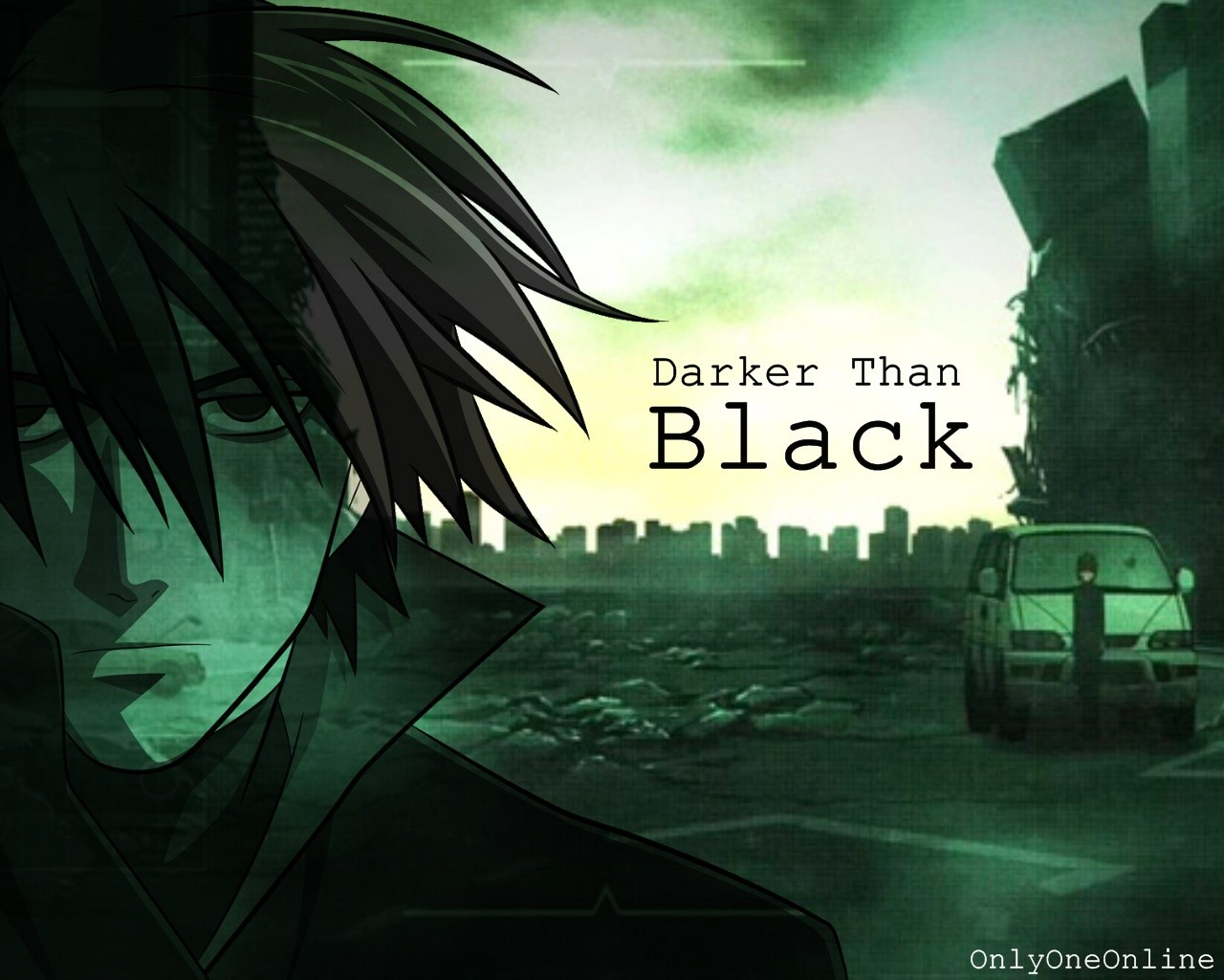 anime, darker than black, bk 201, hei (darker than black)