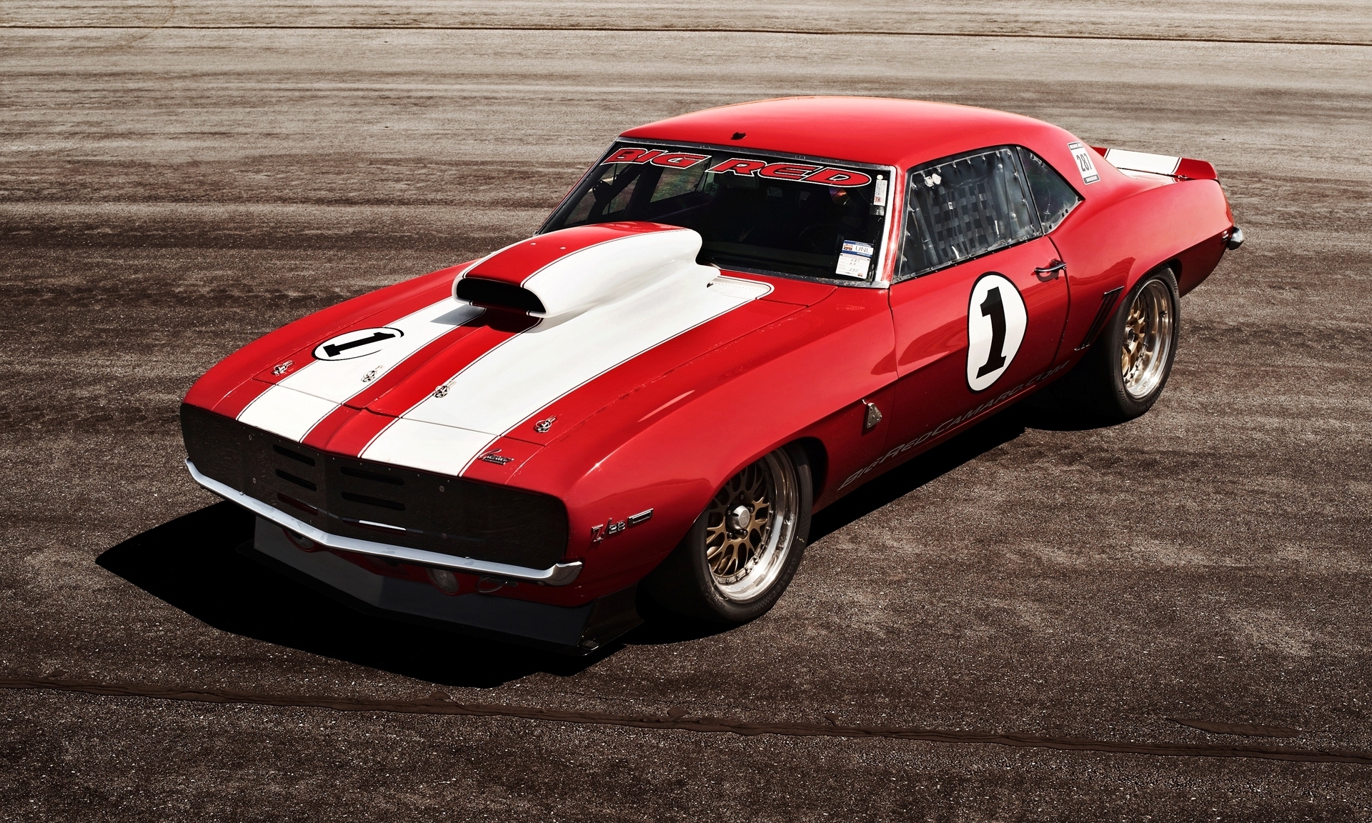 Download mobile wallpaper Classic Car, Race Car, Chevrolet, Chevrolet Camaro, Vehicles for free.