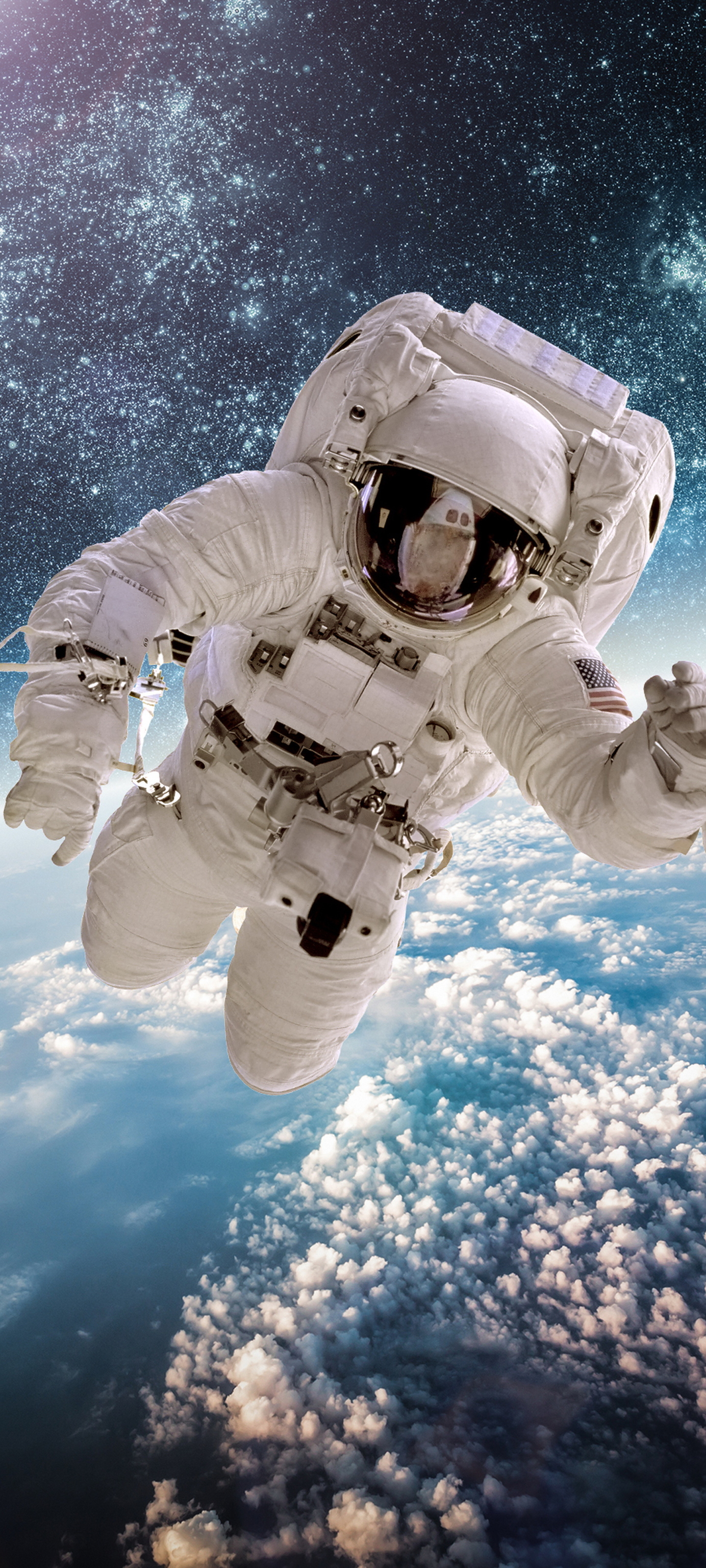 Download mobile wallpaper Sci Fi, Astronaut for free.